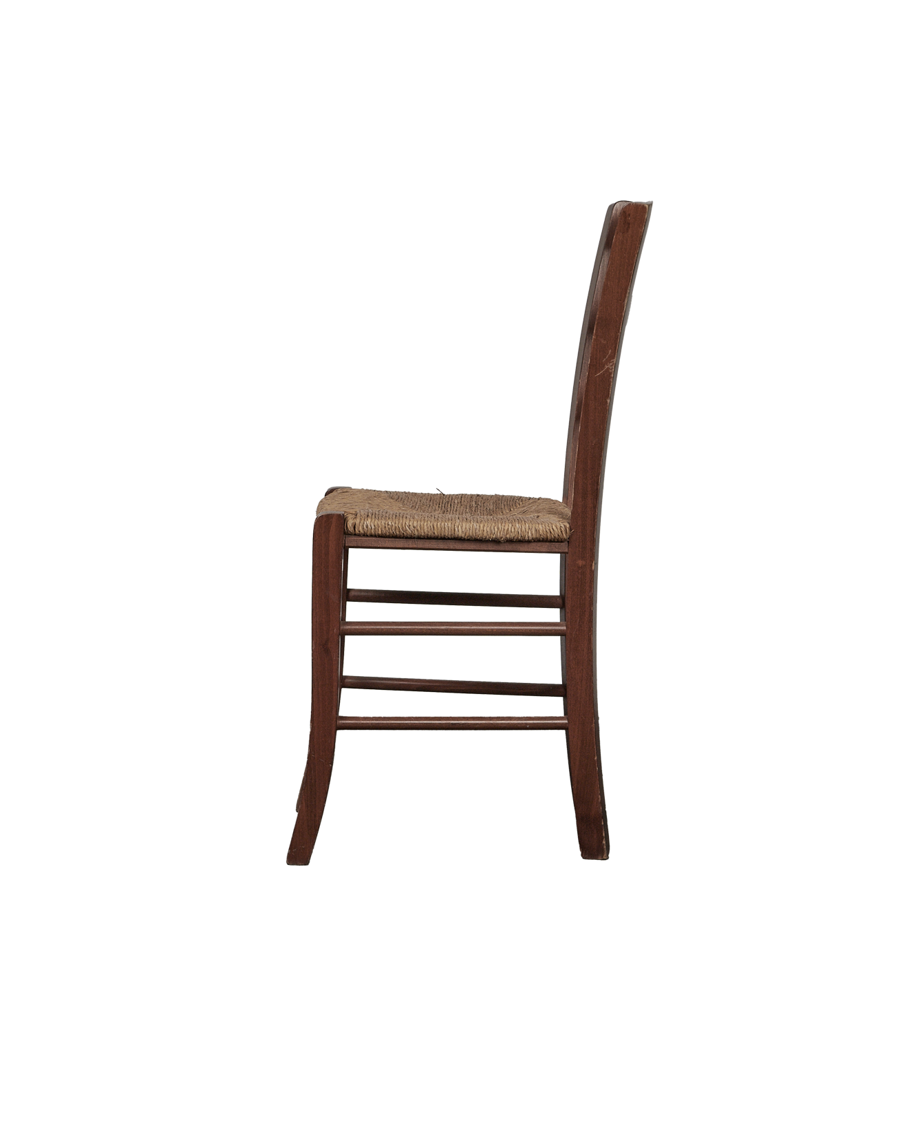Vintage Rush Seat Chair - Natural from Italy made of Wood