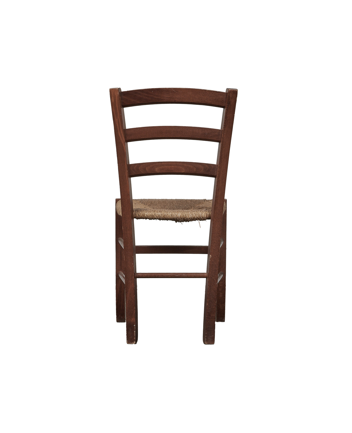 Vintage Rush Seat Chair - Natural from Italy made of Wood