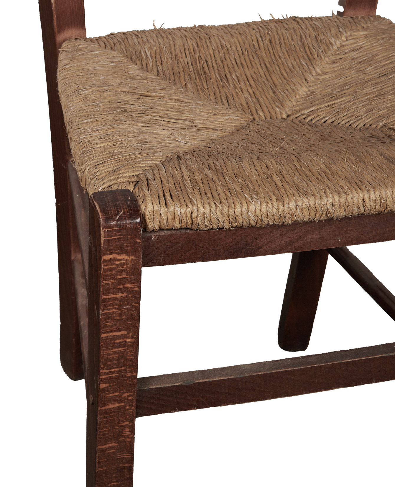 Vintage Rush Seat Chair - Natural from Italy made of Wood