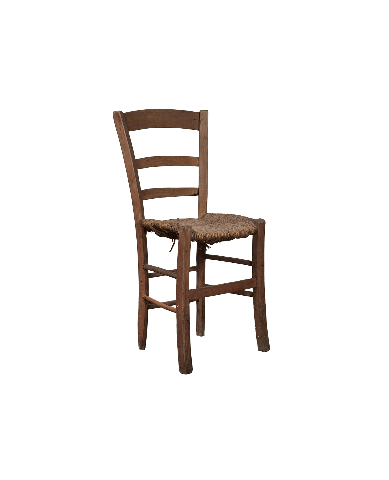 Vintage Rush Seat Chair - Blonde from Italy made of Wood