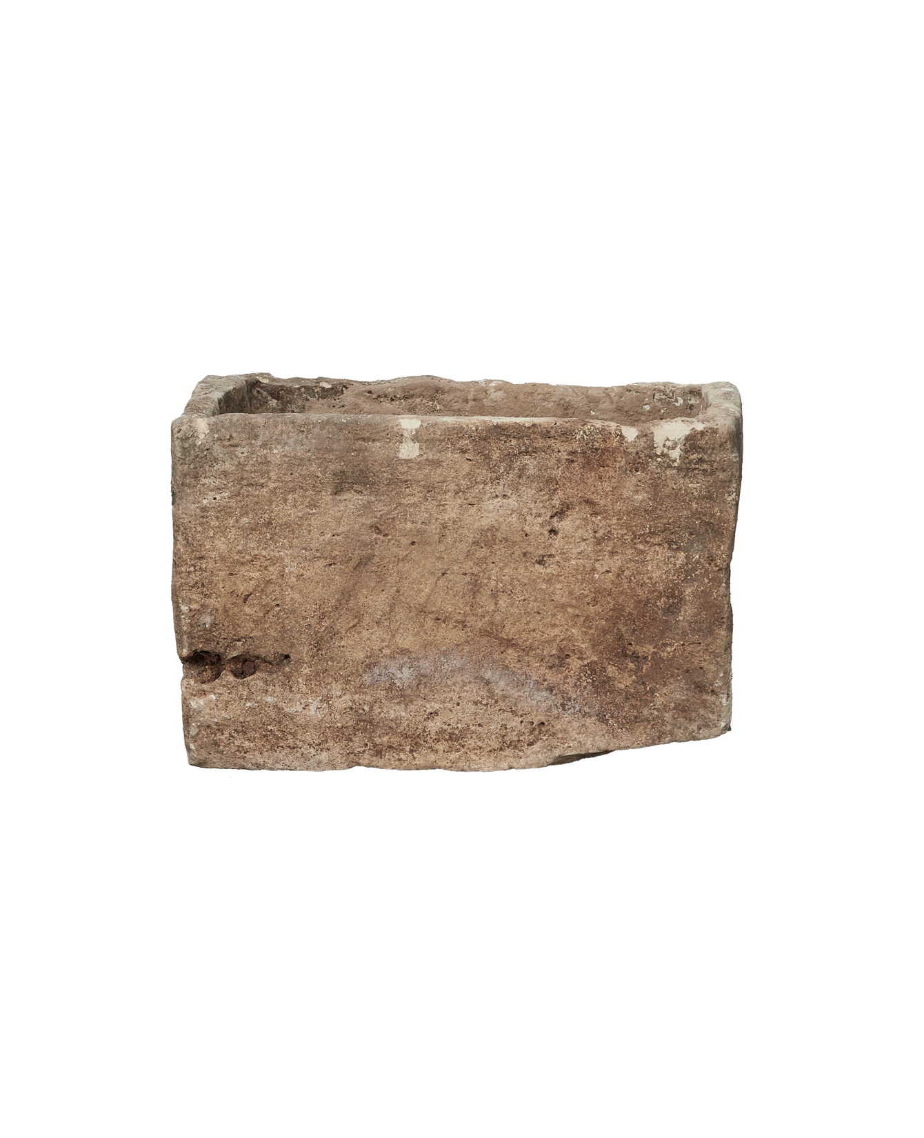 Vintage Limestone Trough - Rectangle from Indonesia - Planters, Fountains, & Water Features