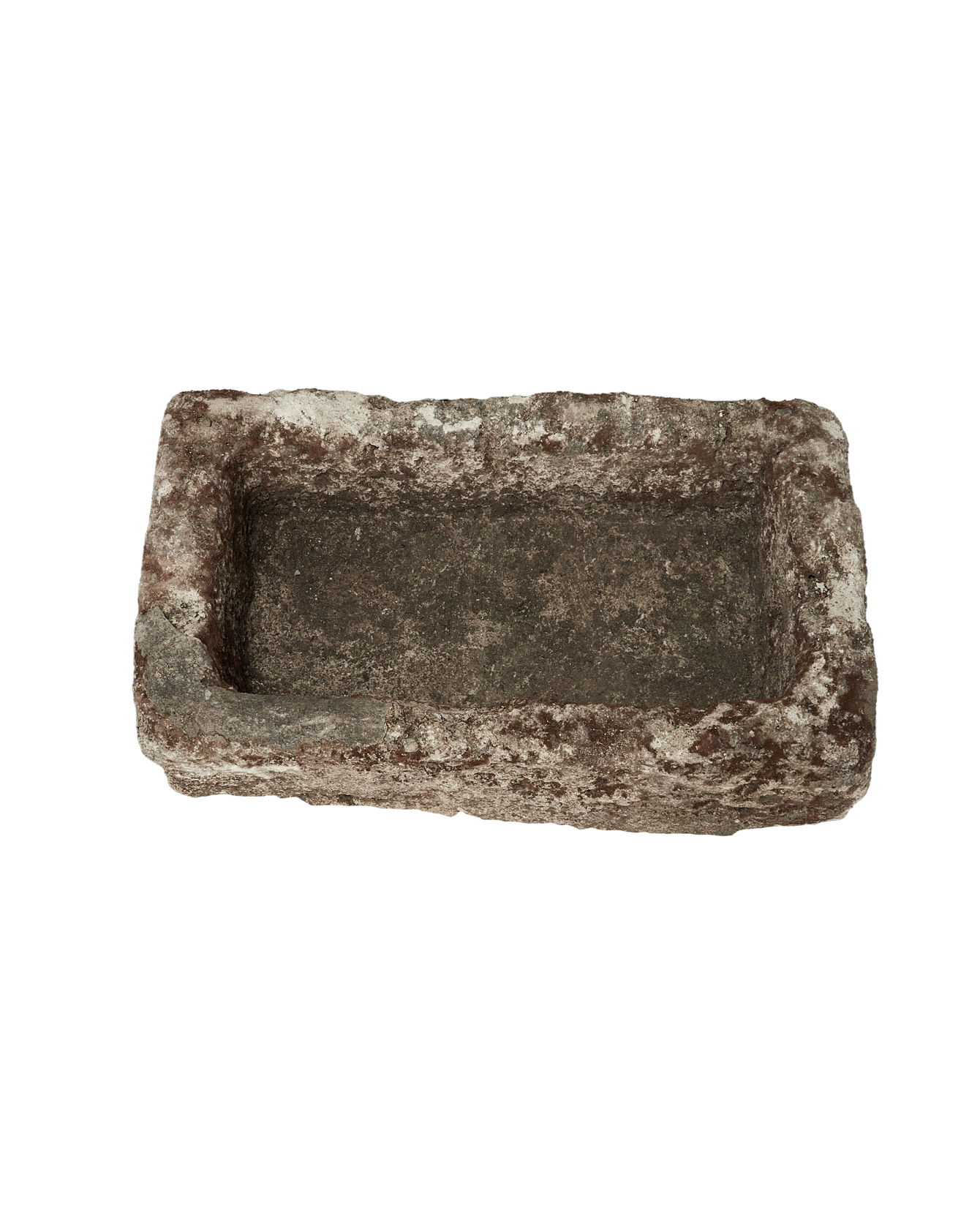 Vintage Limestone Trough - Rectangle from Indonesia - Planters, Fountains, & Water Features
