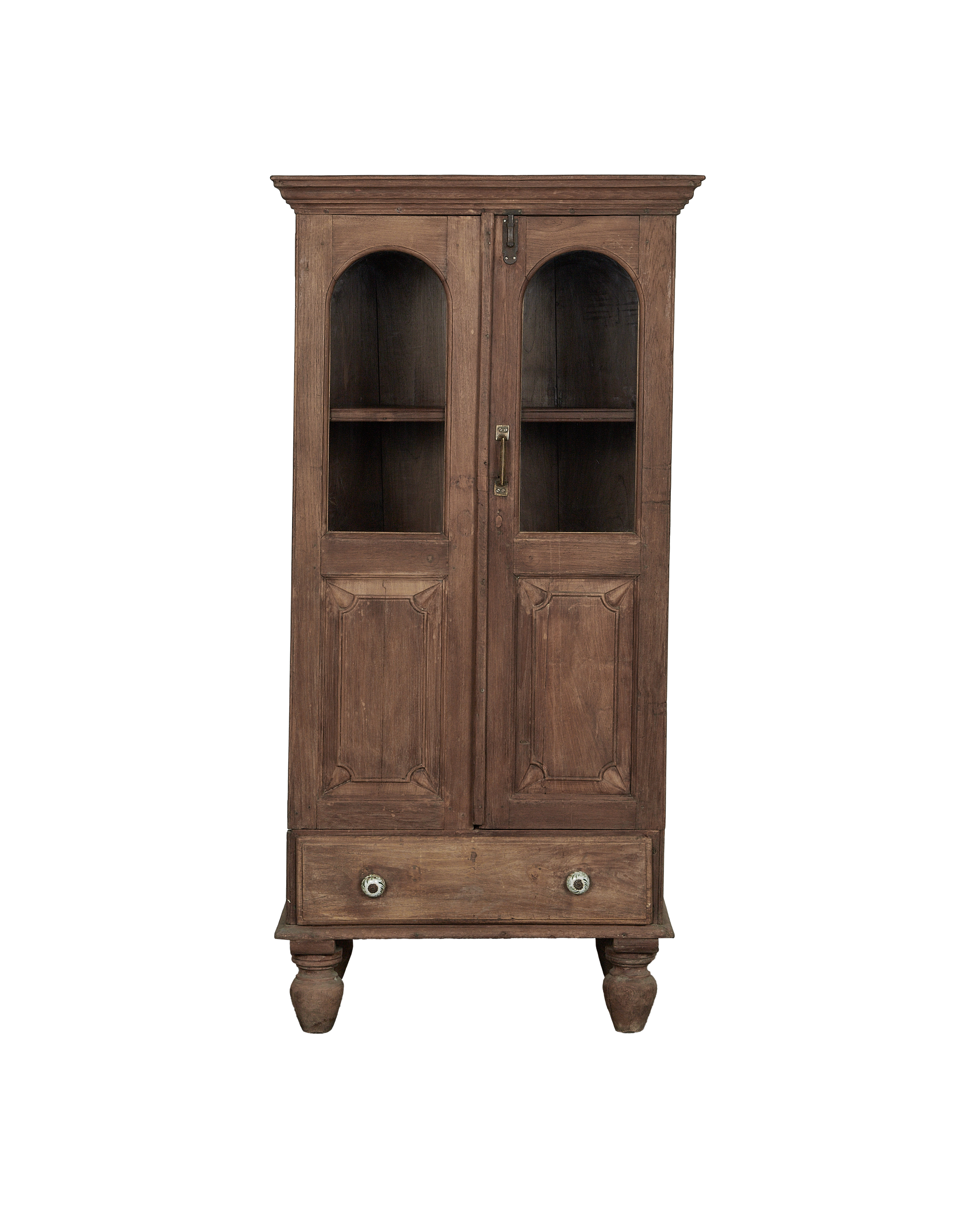 Vintage Wood Cabinet - Bleached from India made of Wood