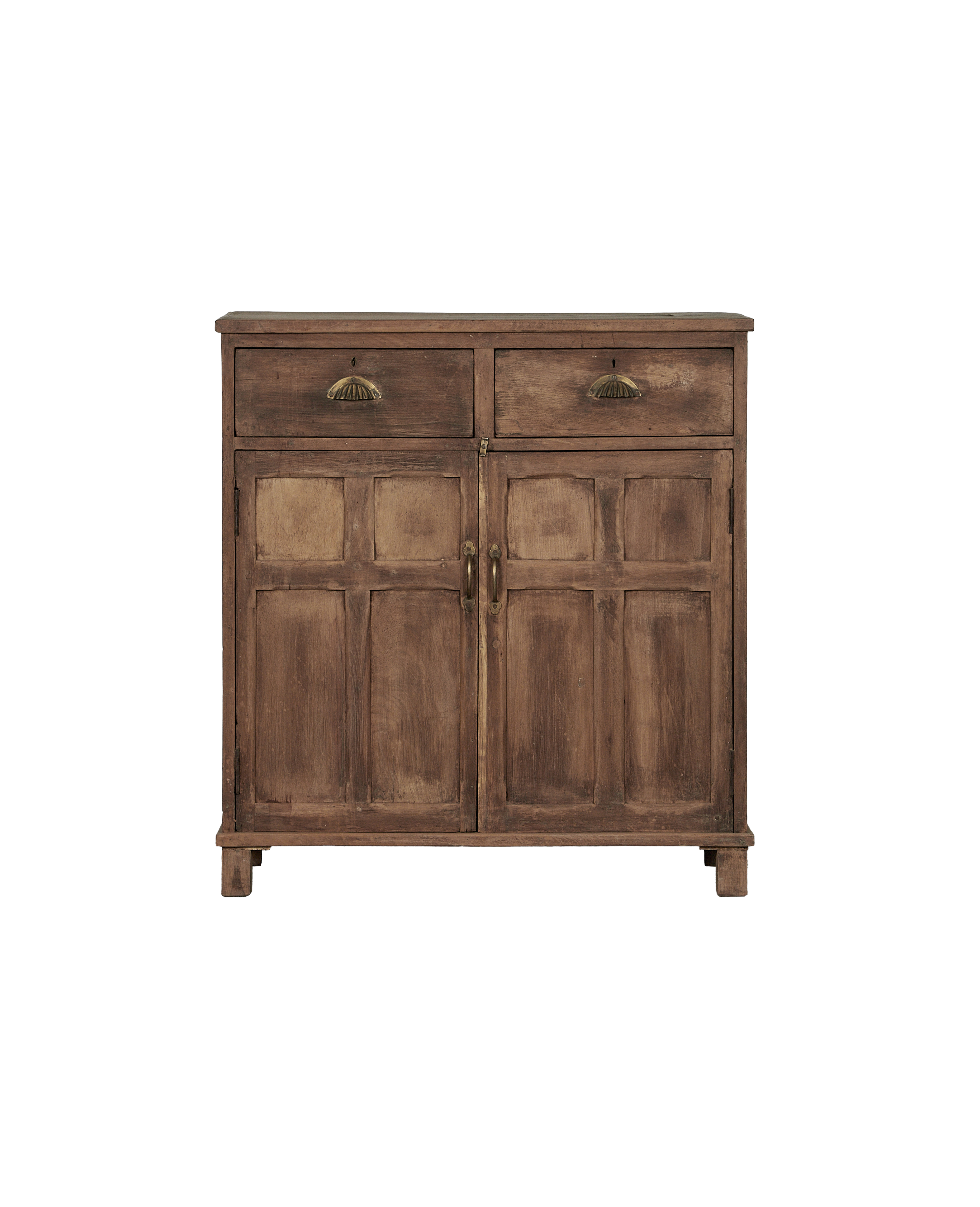 Vintage Wood Cabinet - Bleached from India made of Wood