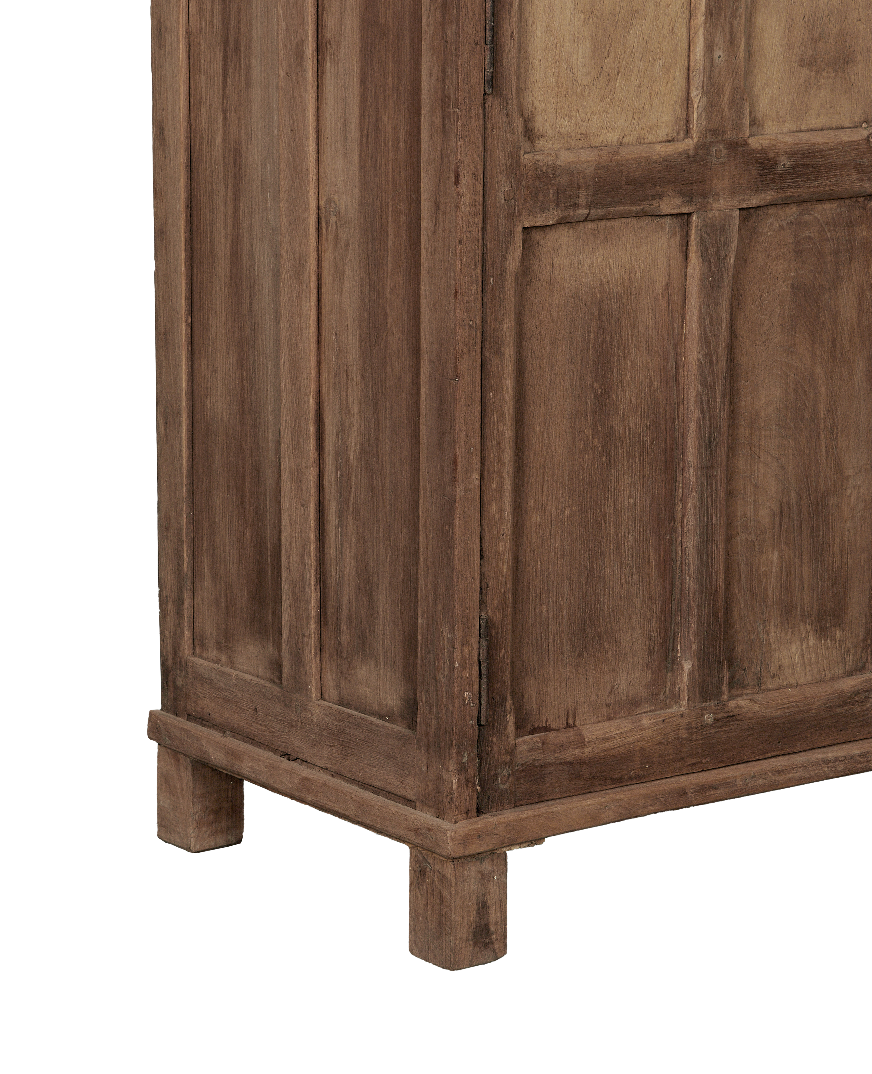 Vintage Wood Cabinet - Bleached from India made of Wood