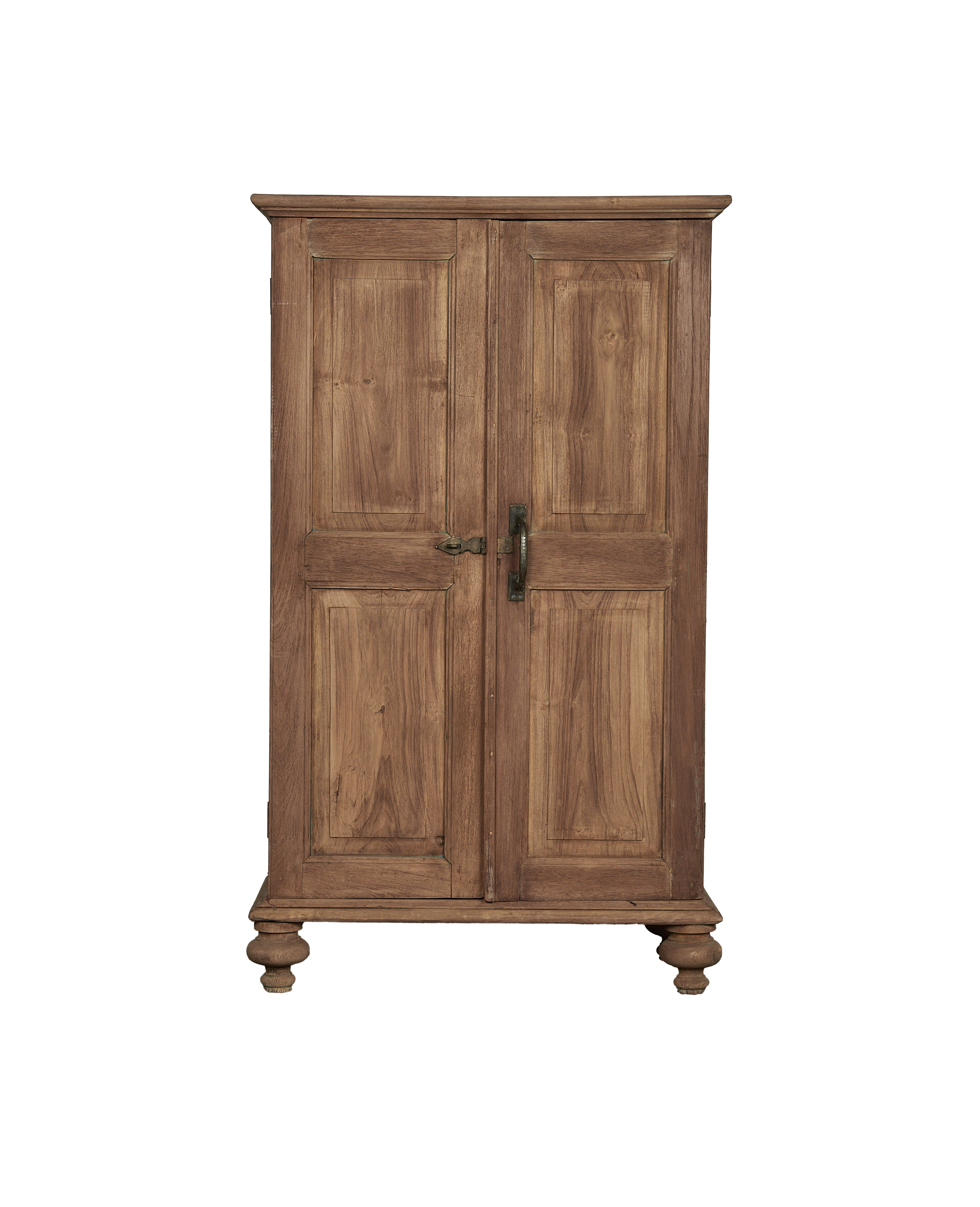 Vintage Wood Cabinet - Bleached from India made of Wood