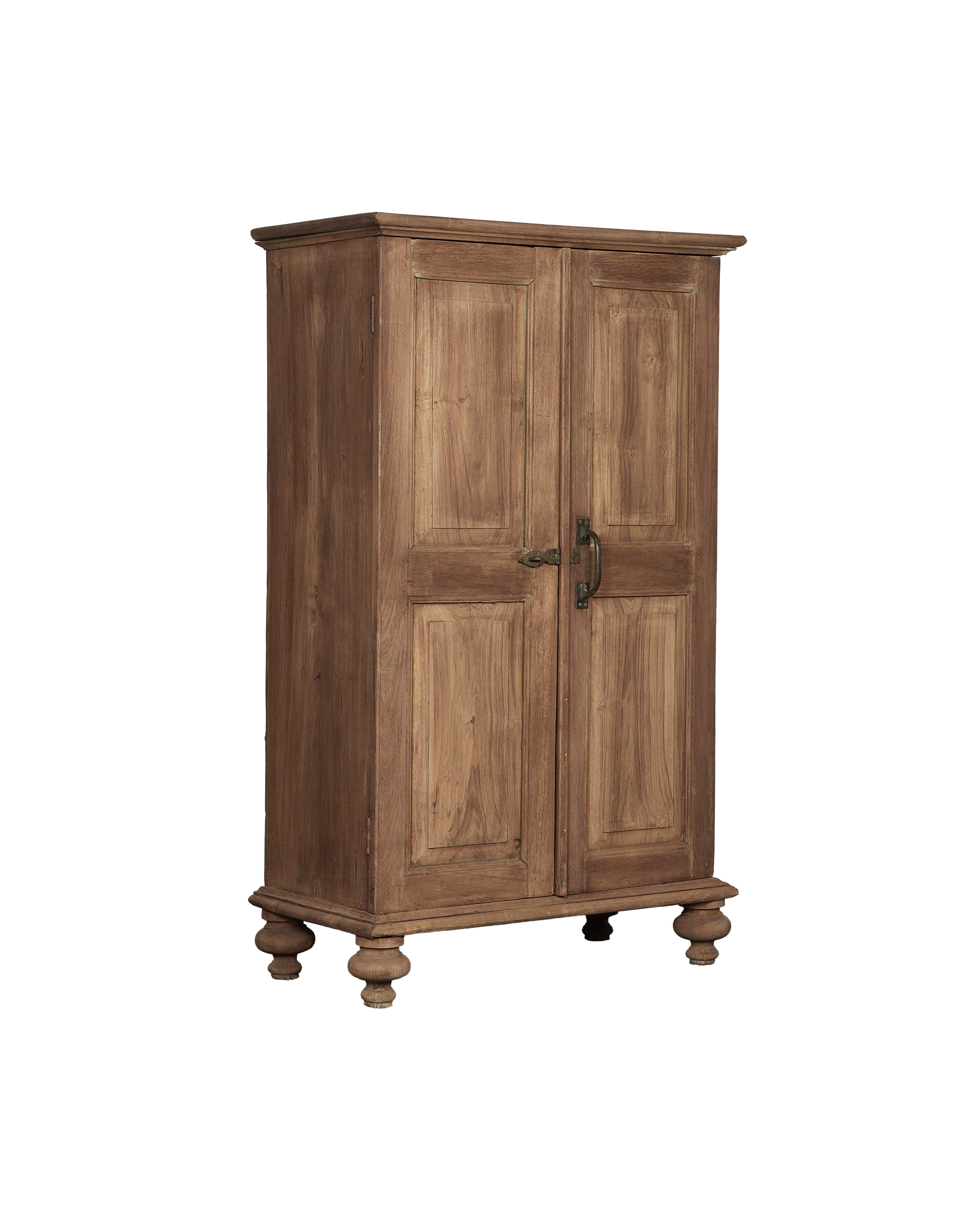 Vintage Wood Cabinet - Bleached from India made of Wood