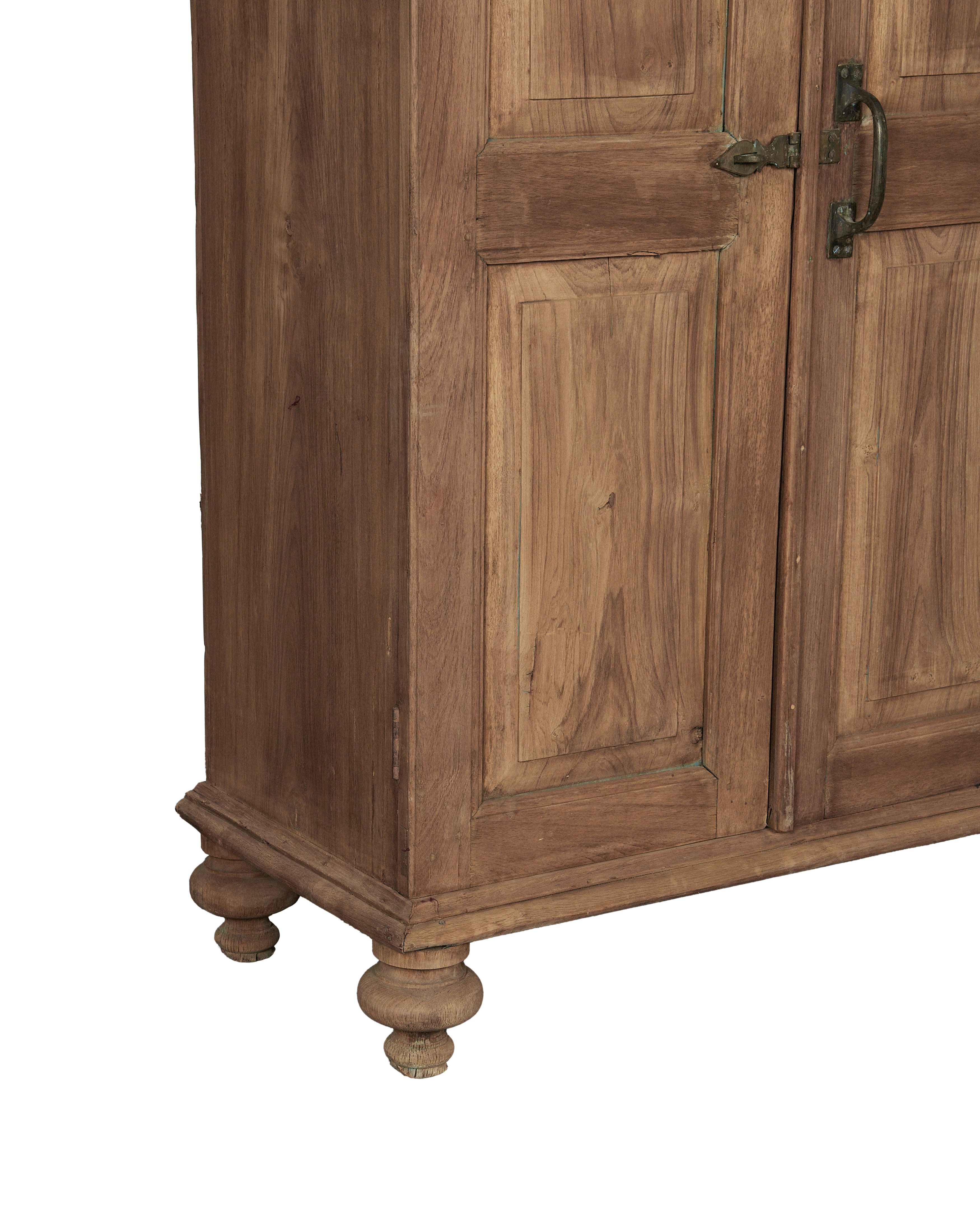 Vintage Wood Cabinet - Bleached from India made of Wood