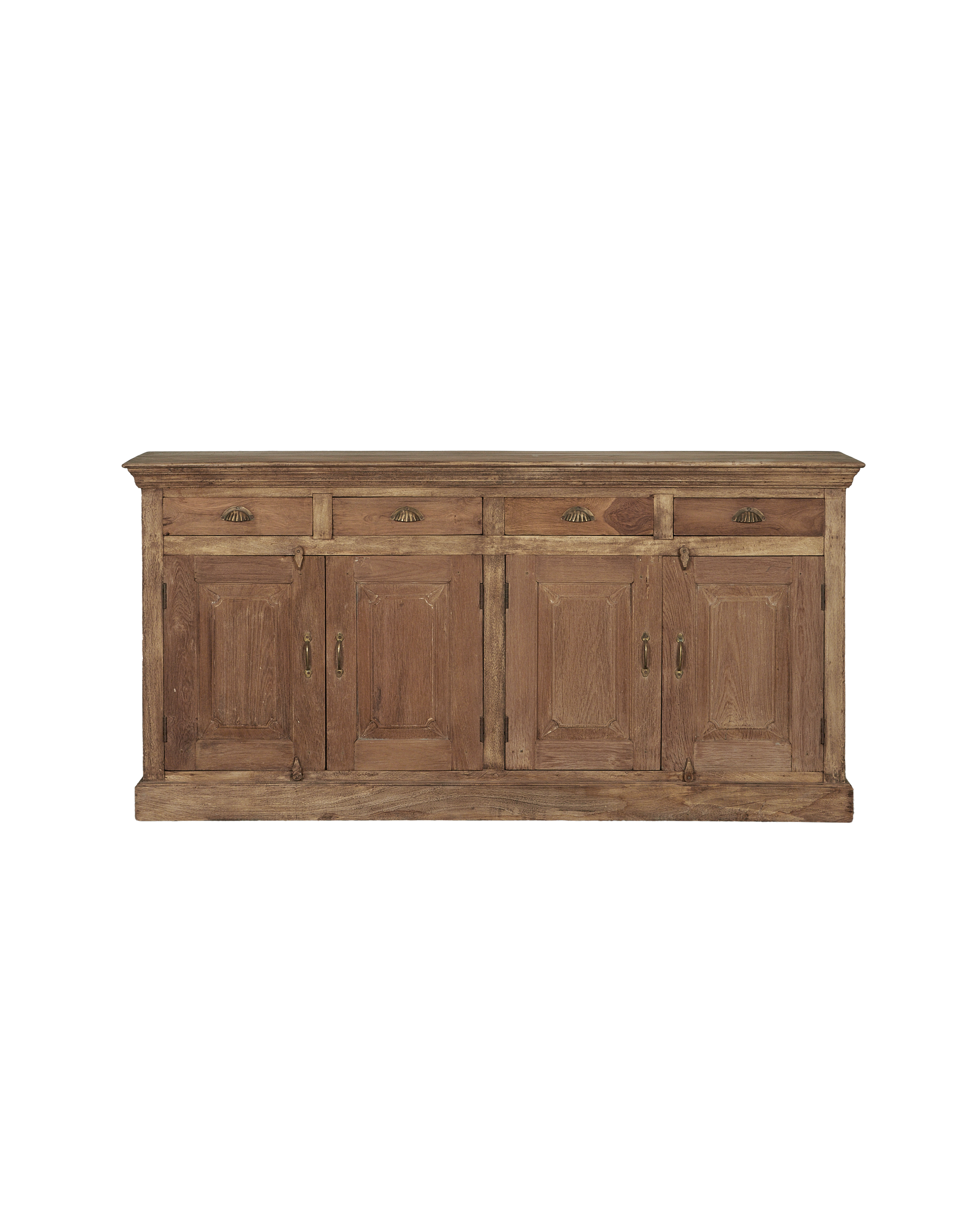 Vintage Wood Sideboard - Bleached from India made of Wood