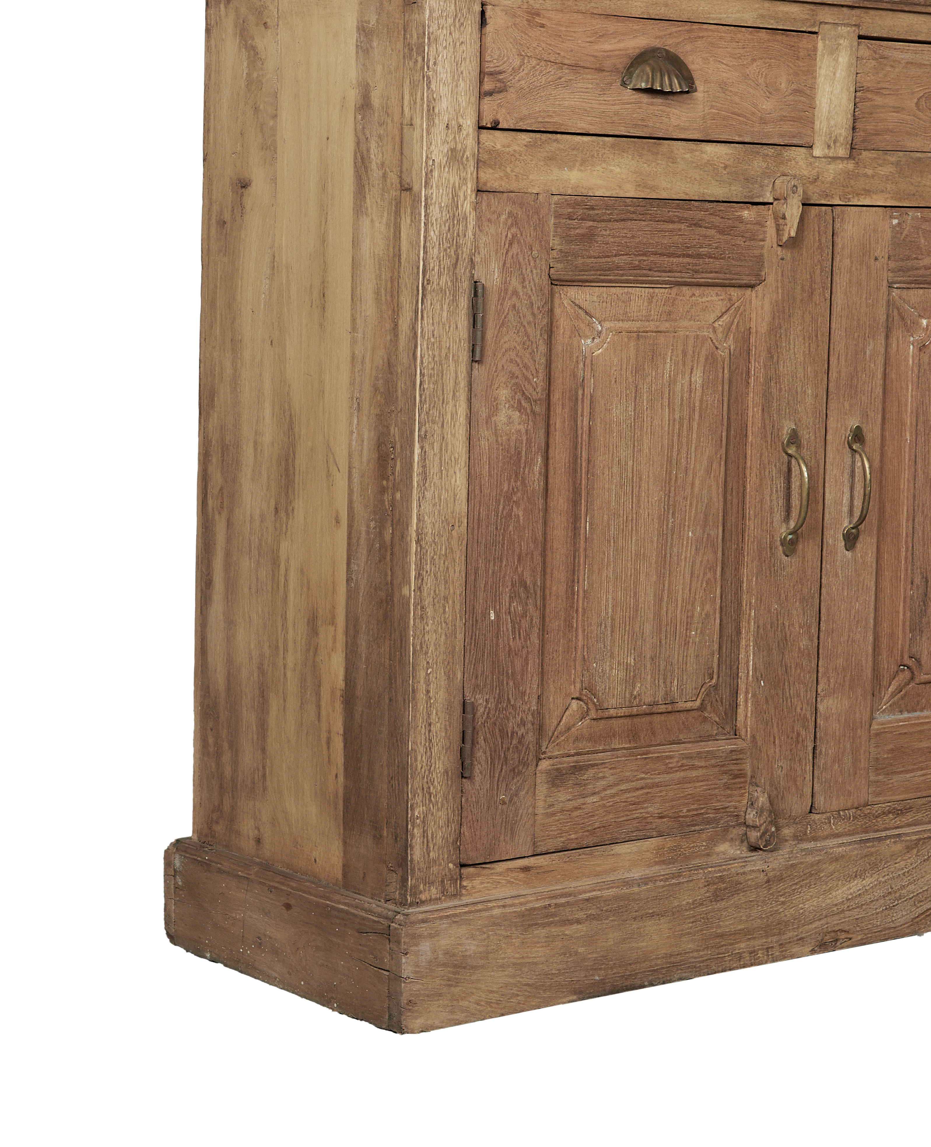 Vintage Wood Sideboard - Bleached from India made of Wood