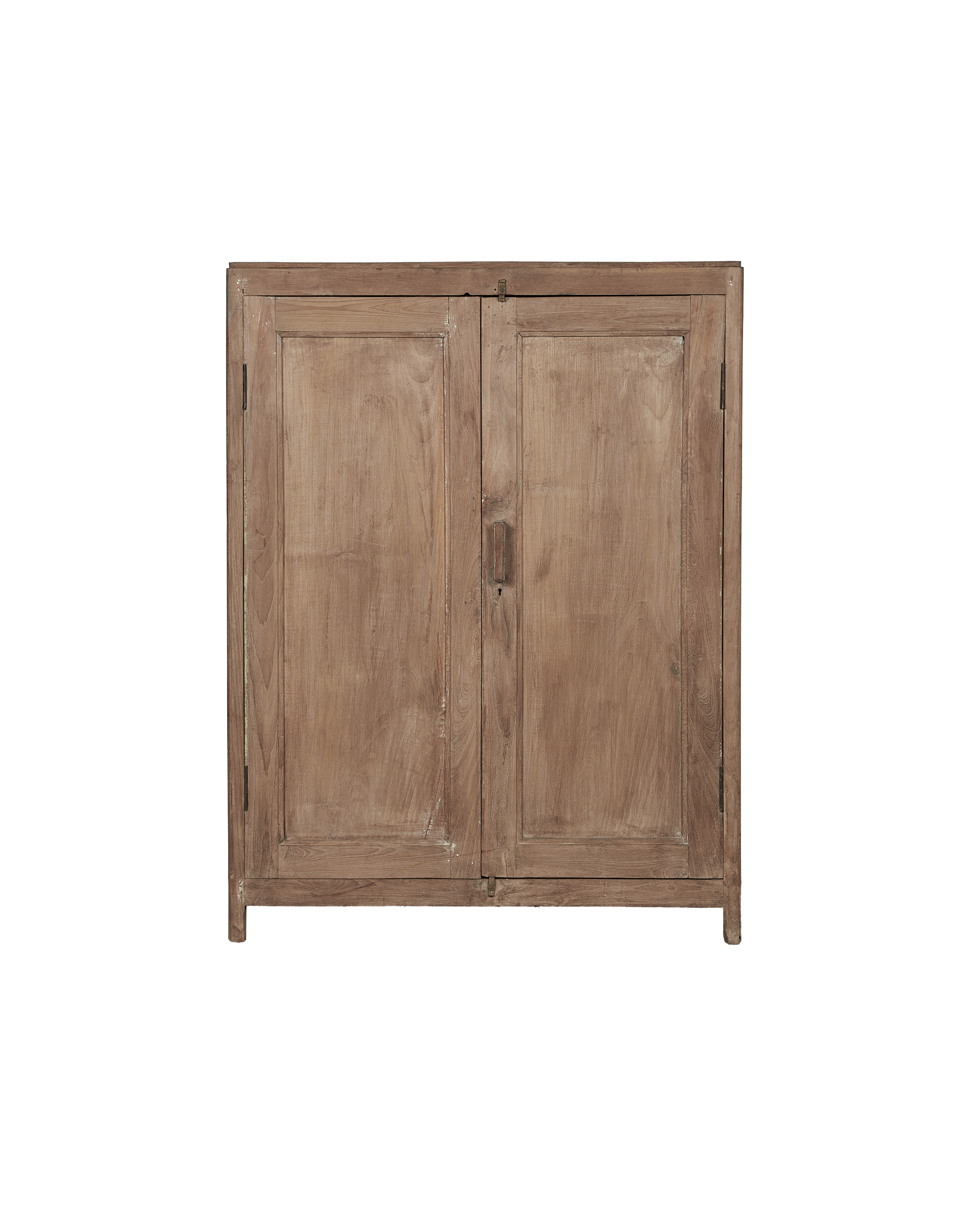Vintage Wood Cabinet - Bleached from India made of Wood