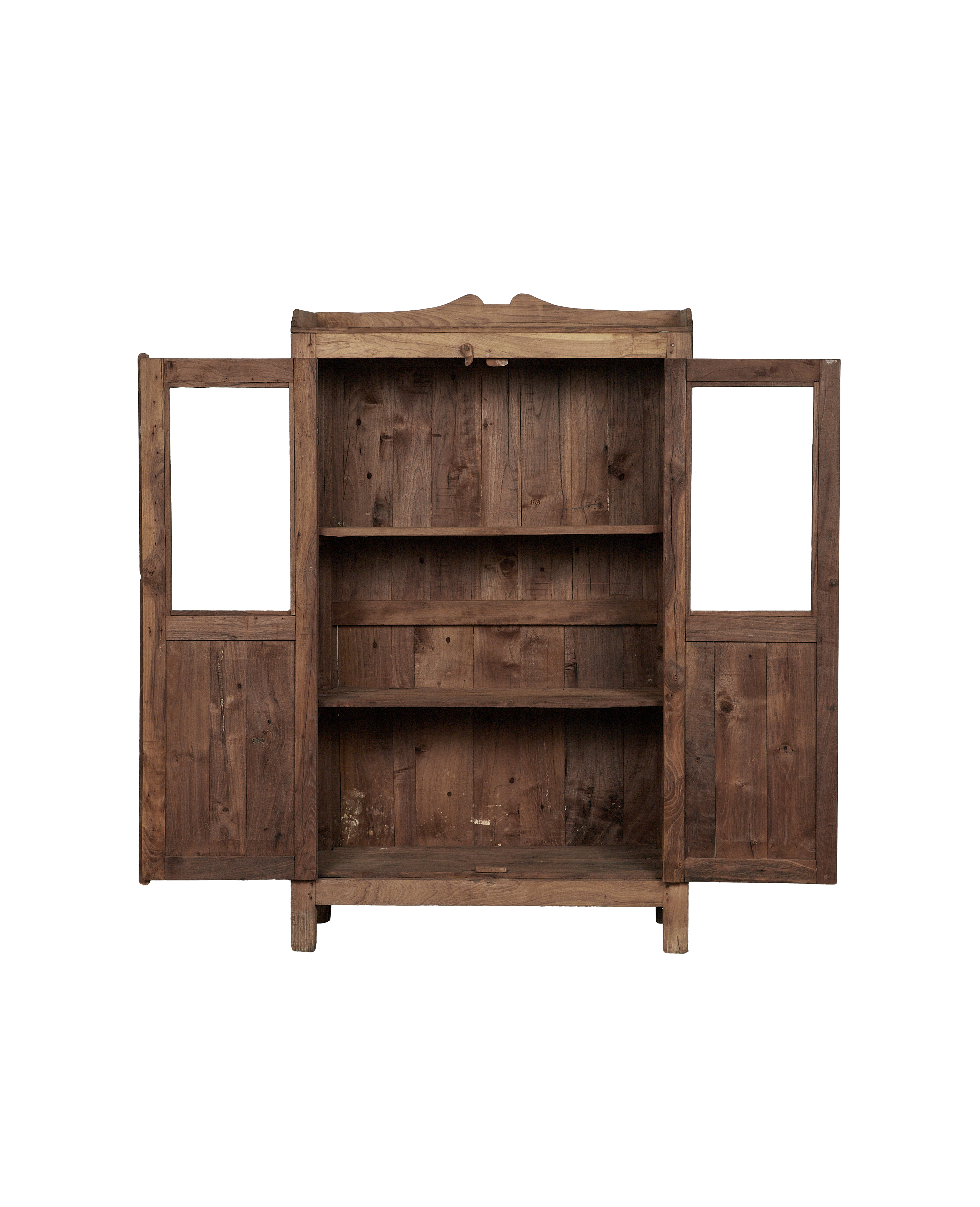 Vintage Wood Cabinet - Bleached from India made of Wood
