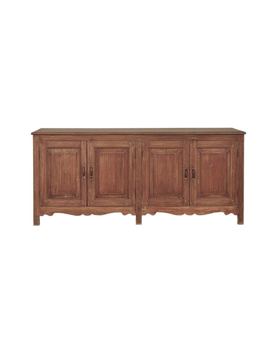 Vintage Wood Sideboard - Bleached from India made of Wood
