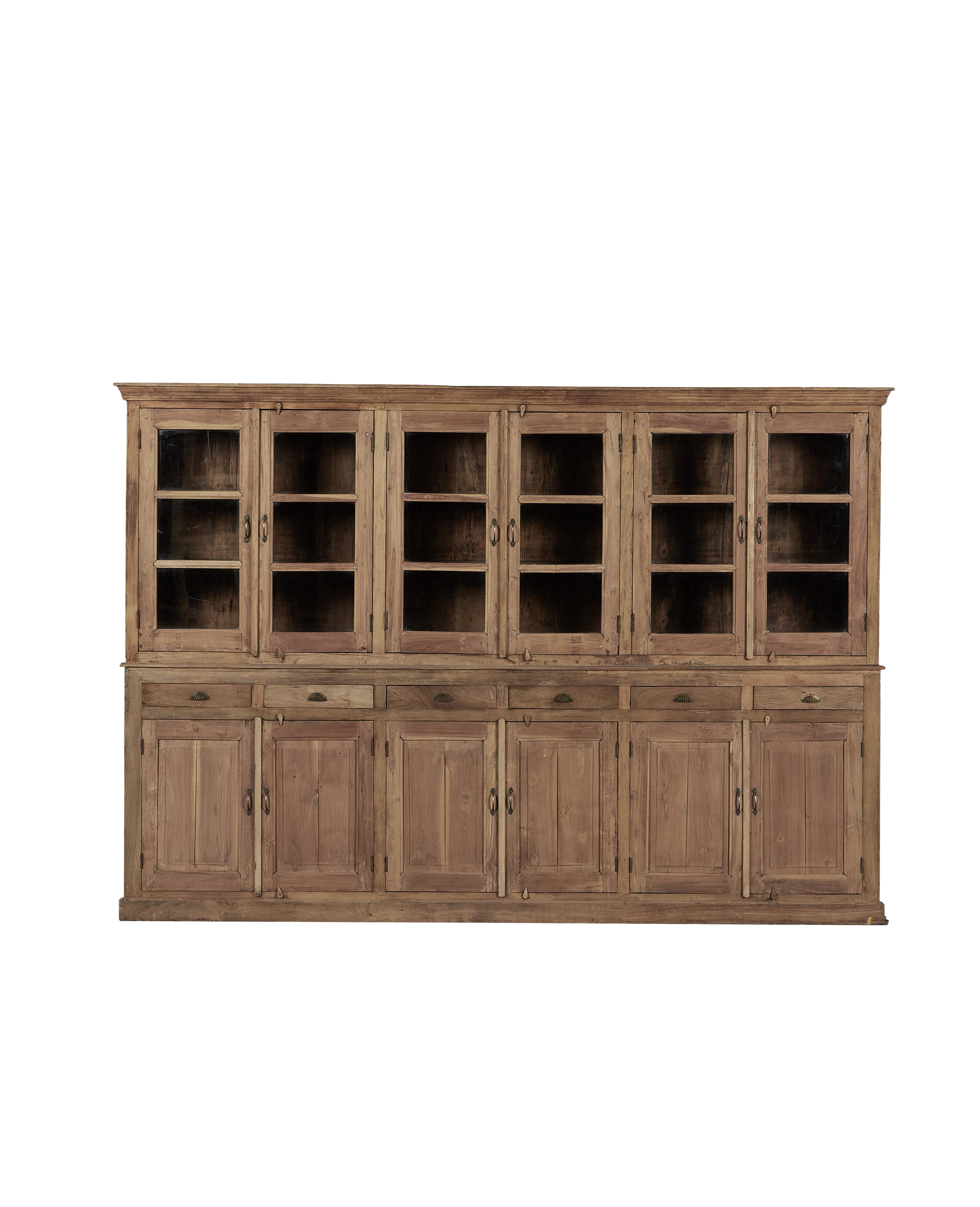 Vintage Wood Cabinet - Bleached from India made of Wood