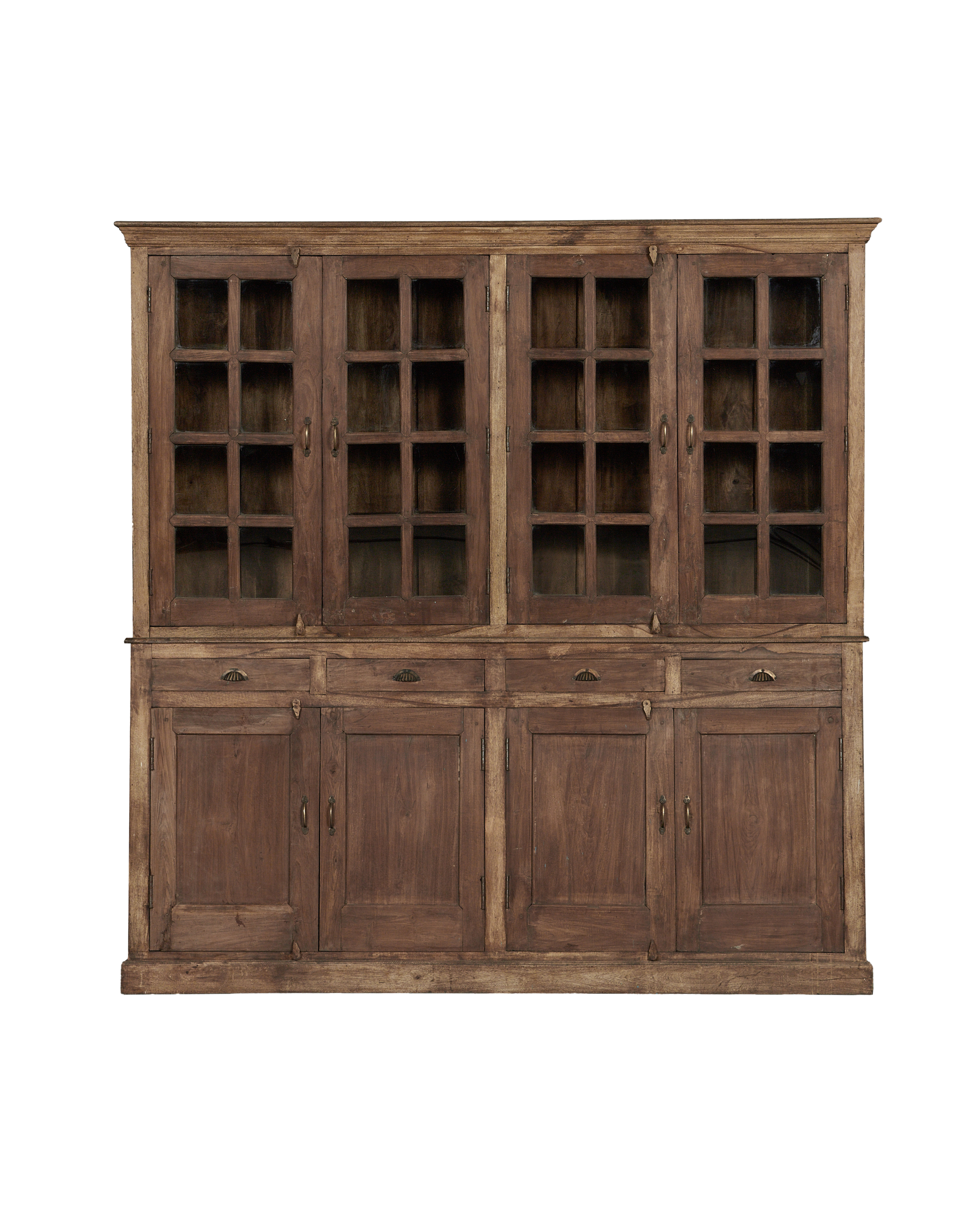 Vintage Wood Cabinet - Bleached from India made of Wood