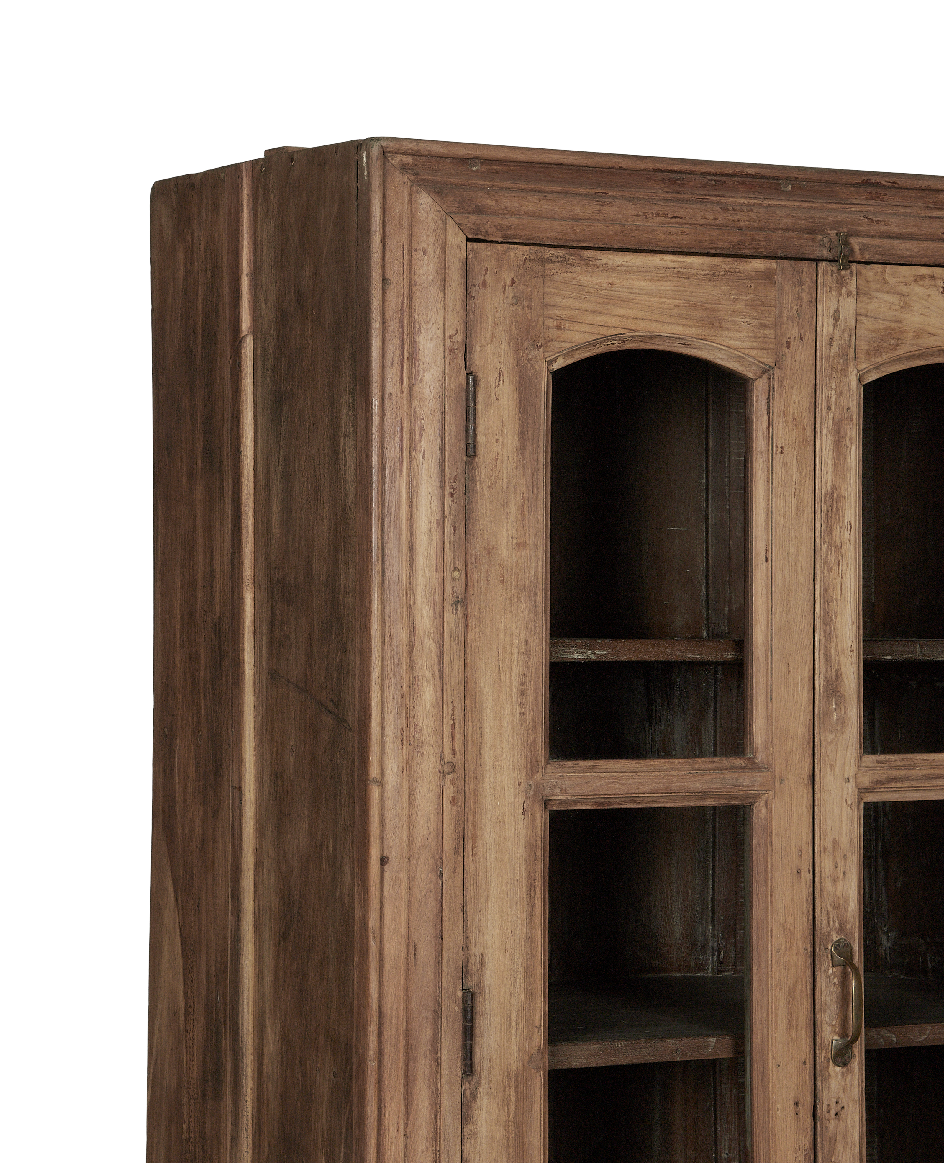 Vintage Wood Cabinet - Bleached from India made of Wood
