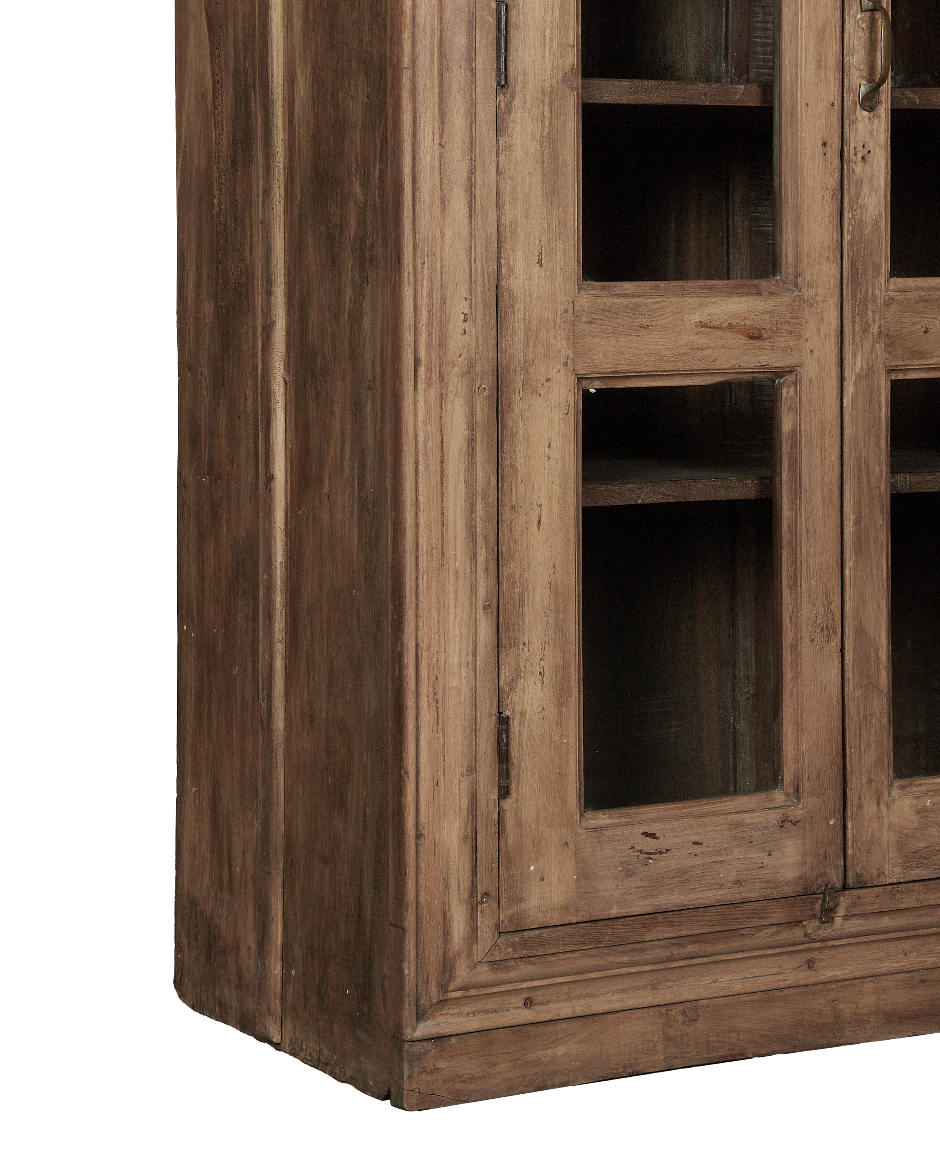 Vintage Wood Cabinet - Bleached from India made of Wood