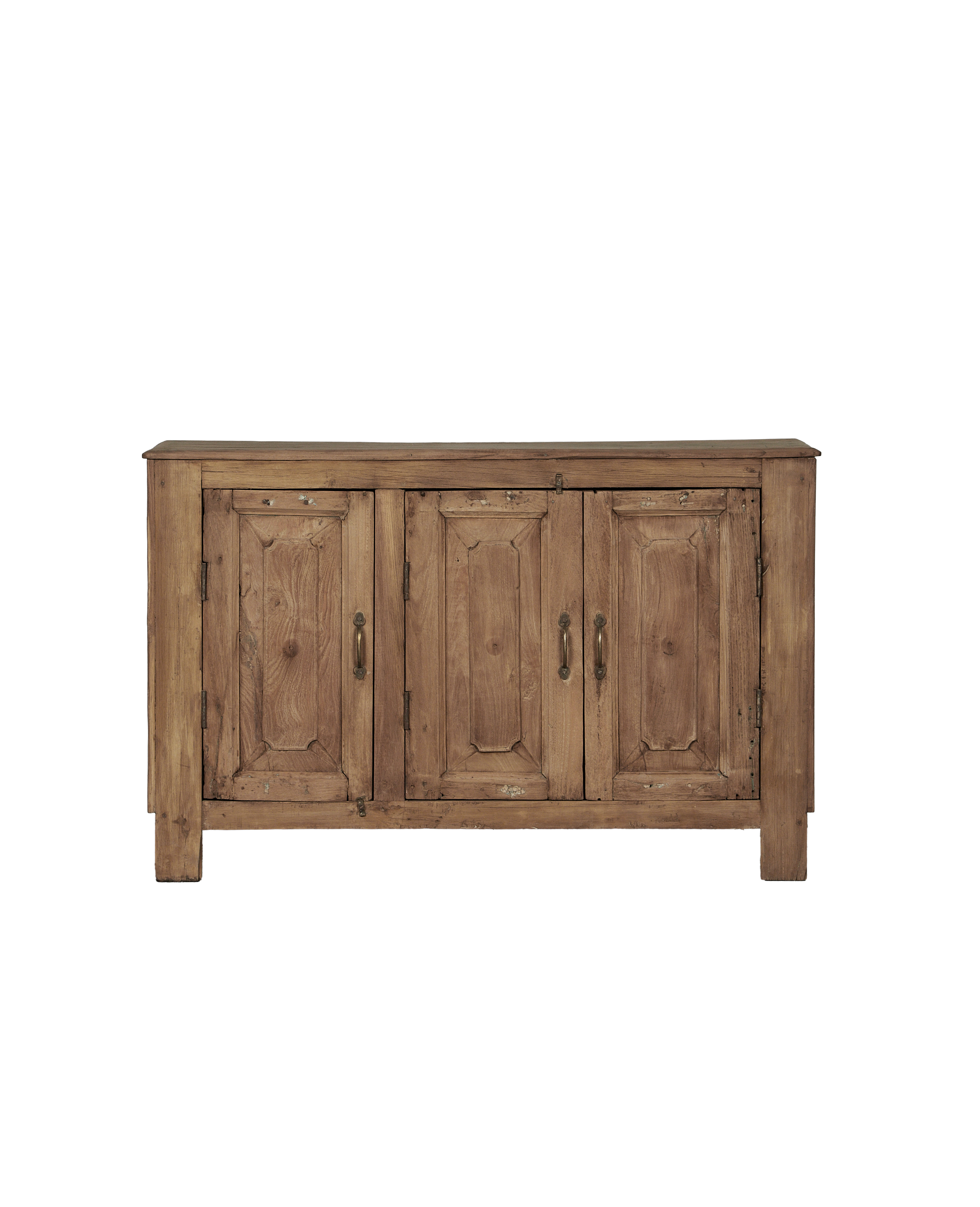 Vintage Wood Sideboard - Bleached from India made of Wood