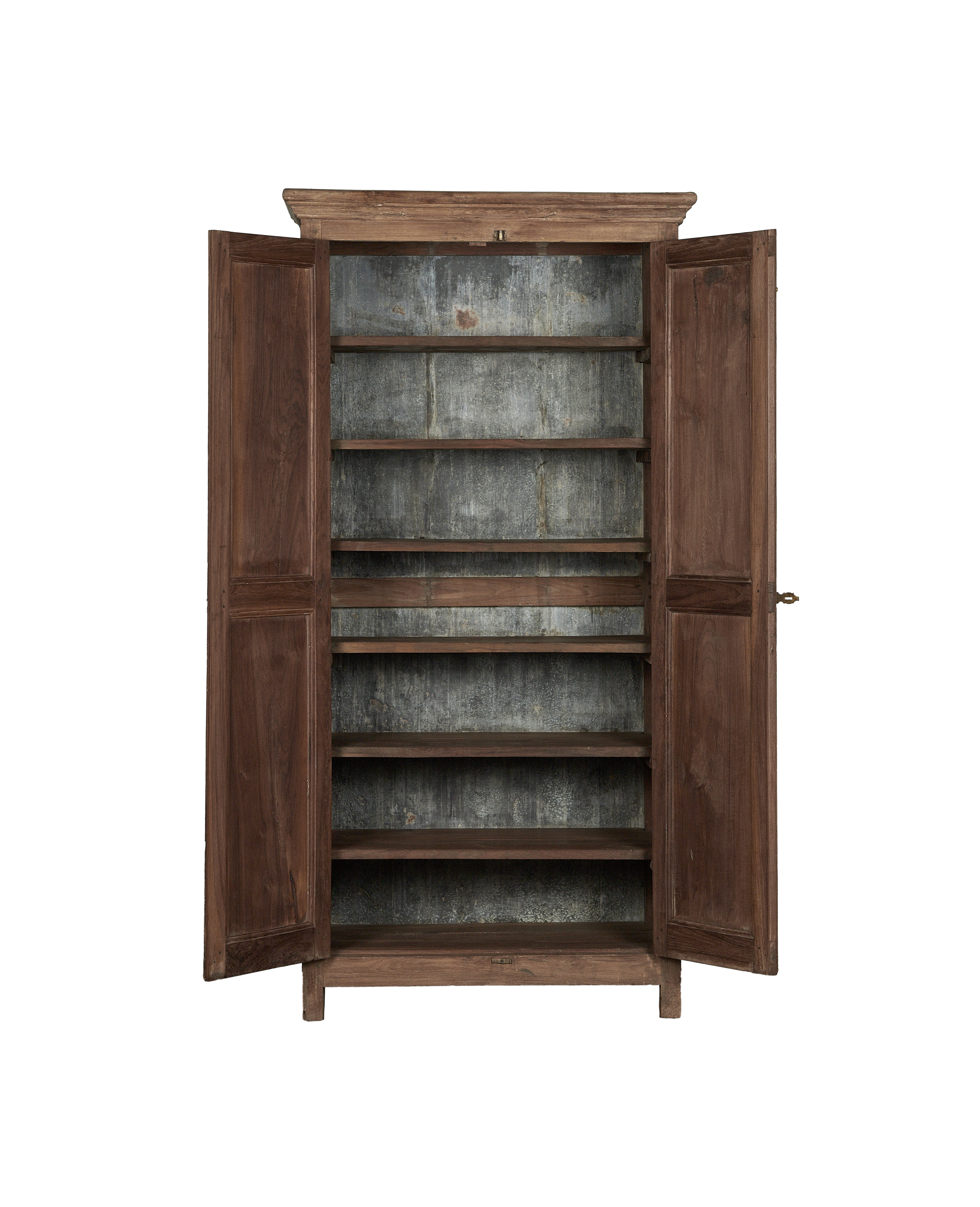Vintage Wood Cabinet - Bleached from India made of Wood