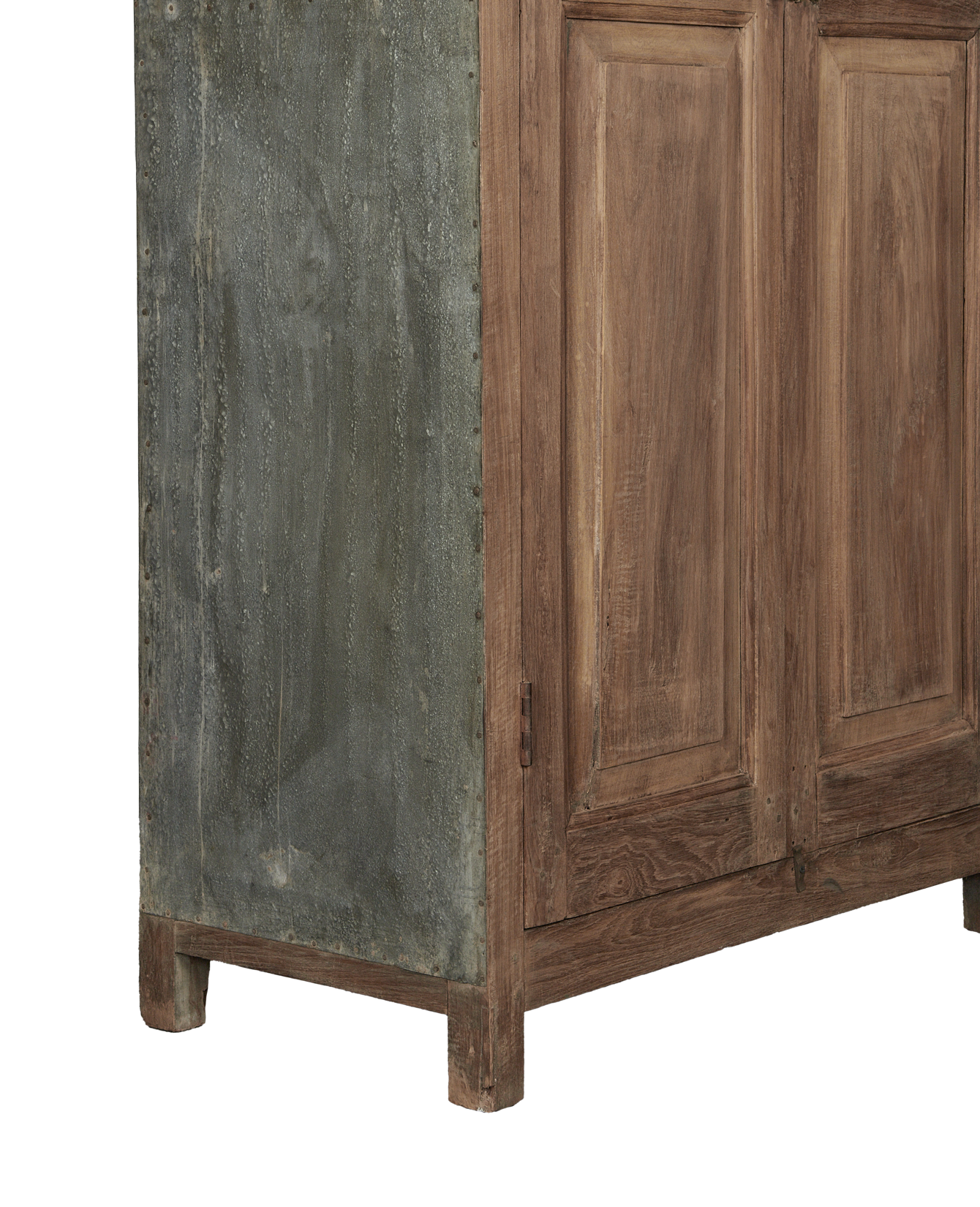 Vintage Wood Cabinet - Bleached from India made of Wood