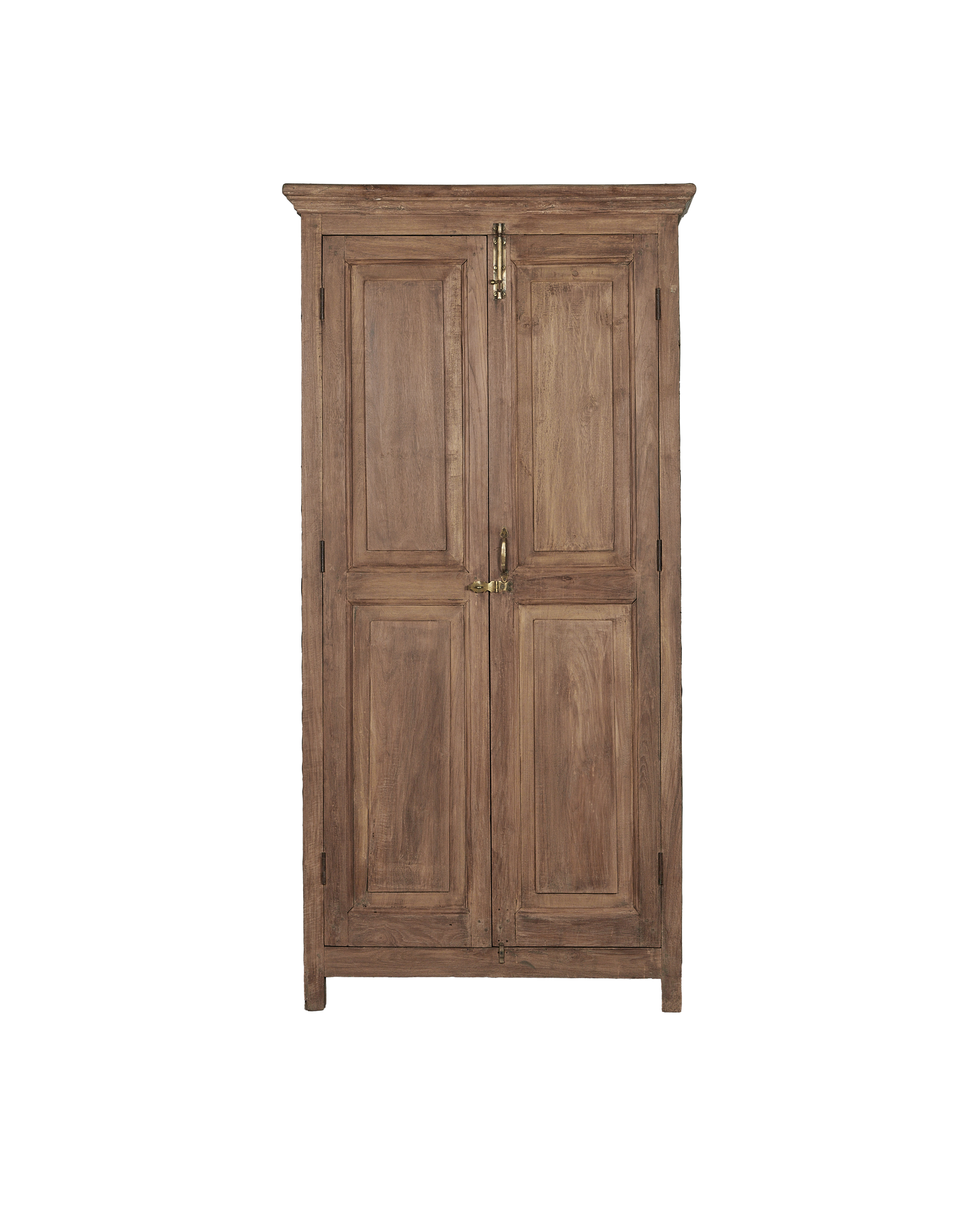 Vintage Wood Cabinet - Bleached from India made of Wood