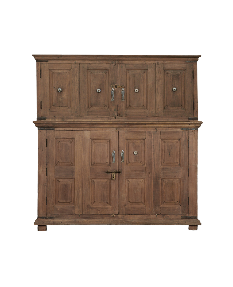 Wood Cabinet - Bleached