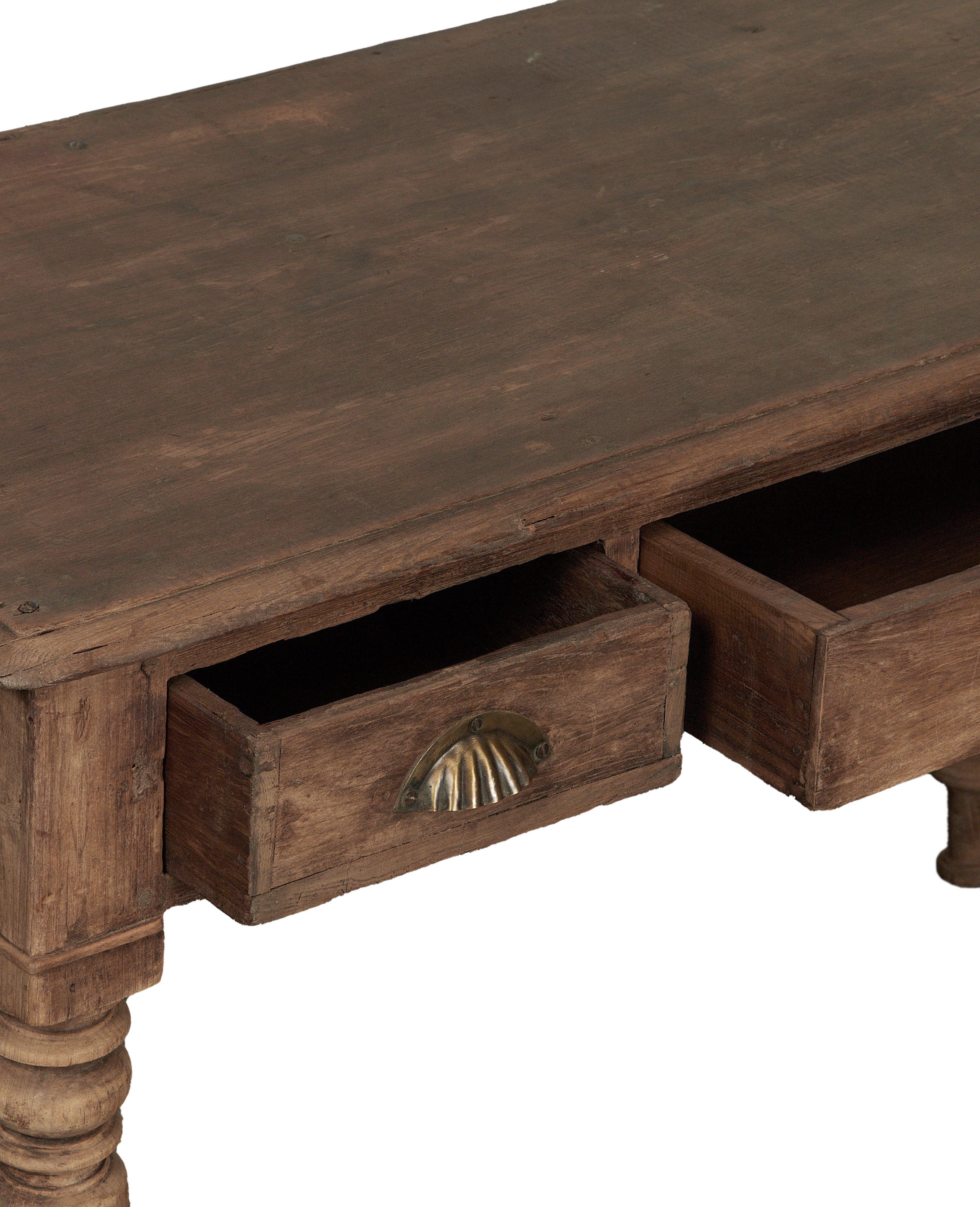 Vintage Wood Desk - Bleached from India made of Wood