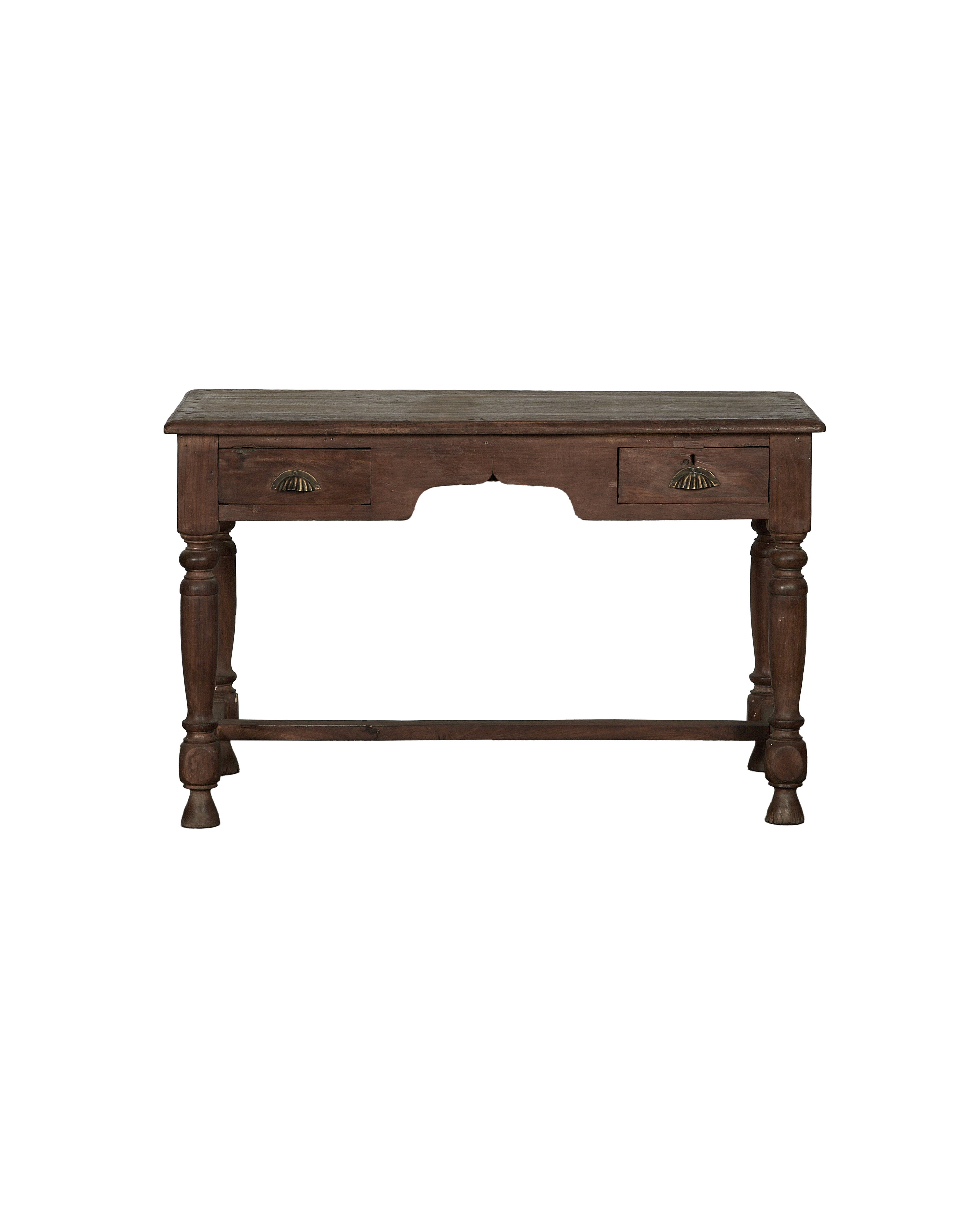 Vintage Wood Desk - Natural from India made of Wood