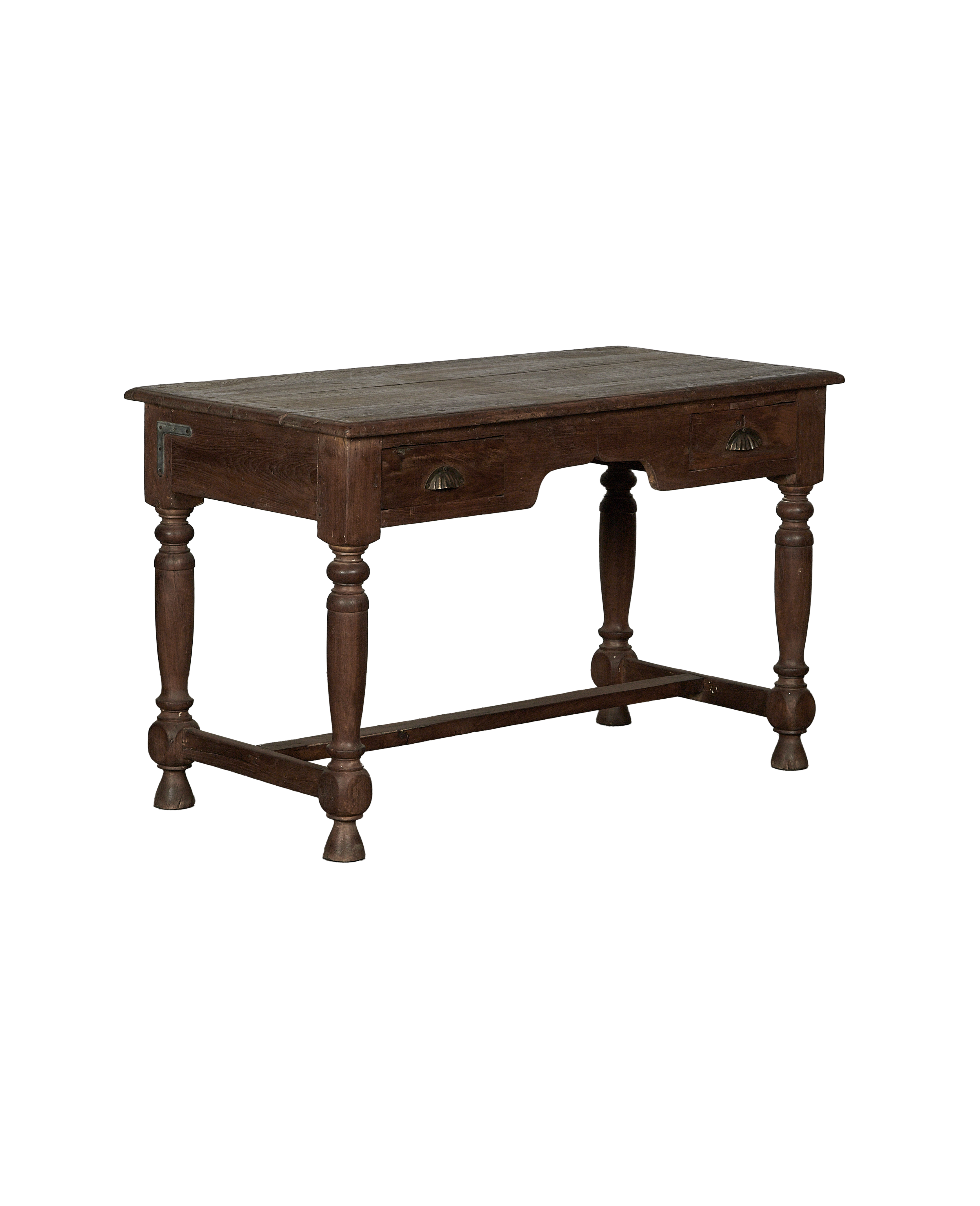 Vintage Wood Desk - Natural from India made of Wood