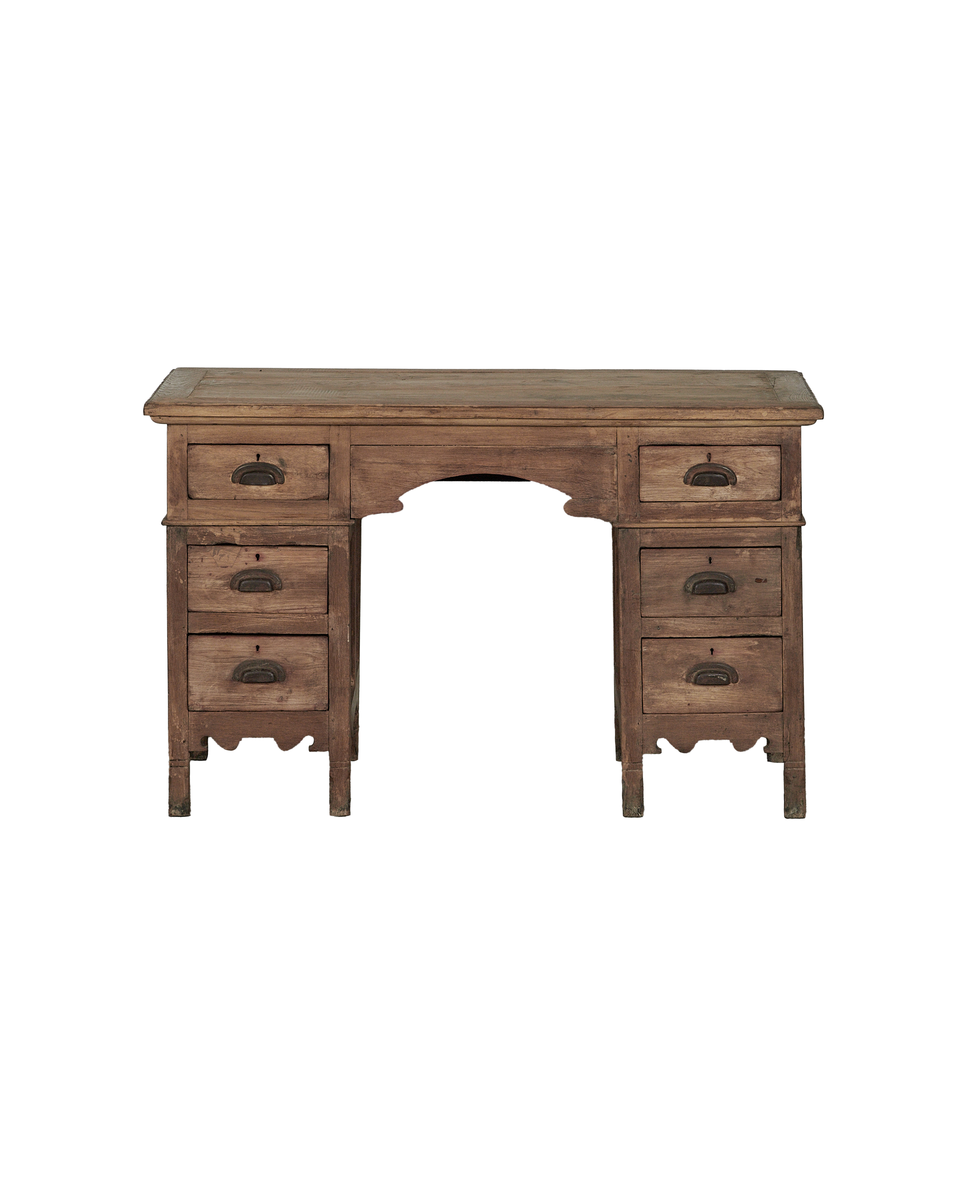 Vintage Wood Desk - Bleached from India made of Wood
