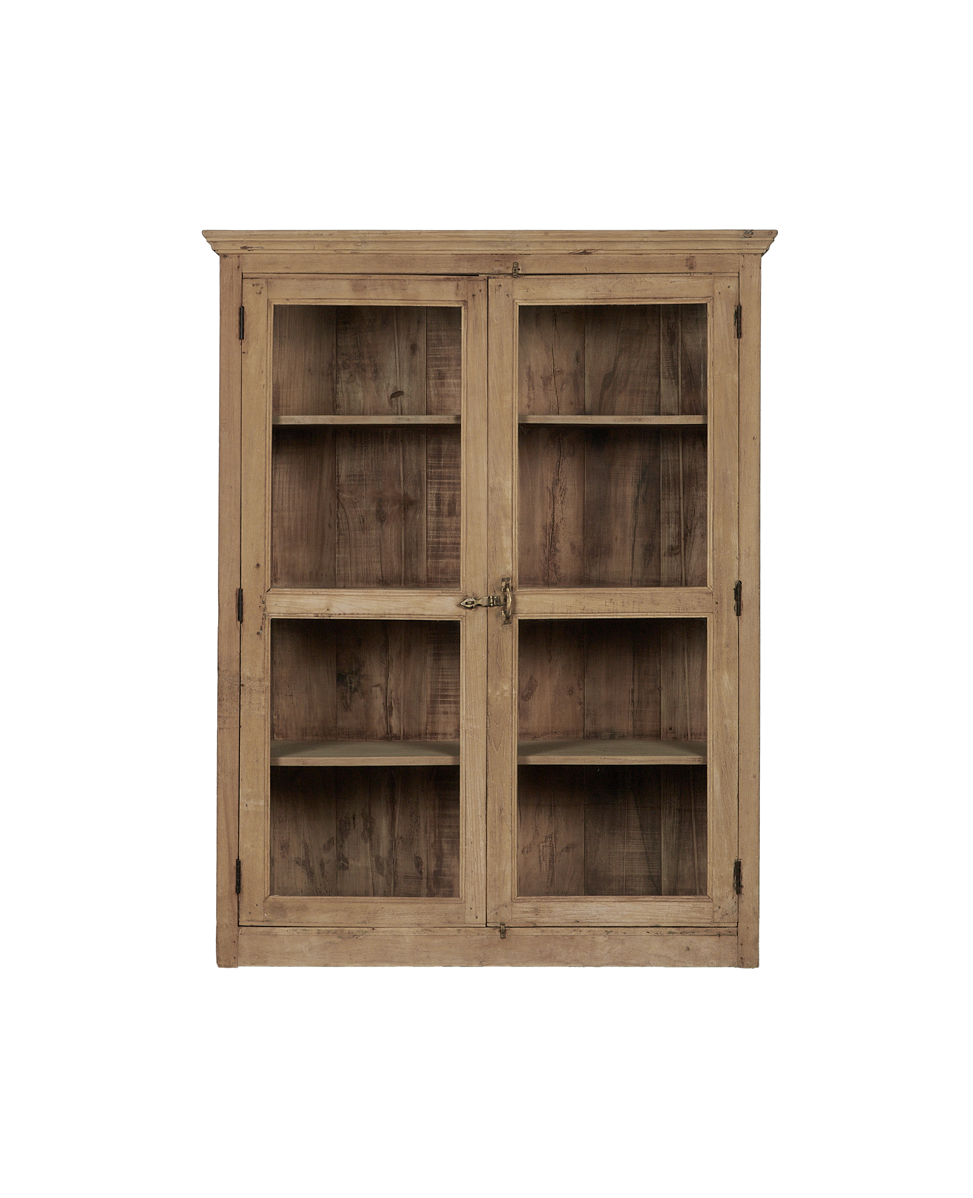Vintage Wood Cabinet - Bleached from India made of Wood