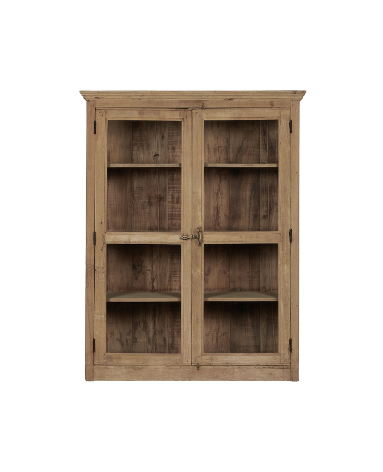 Wood Cabinet - Bleached