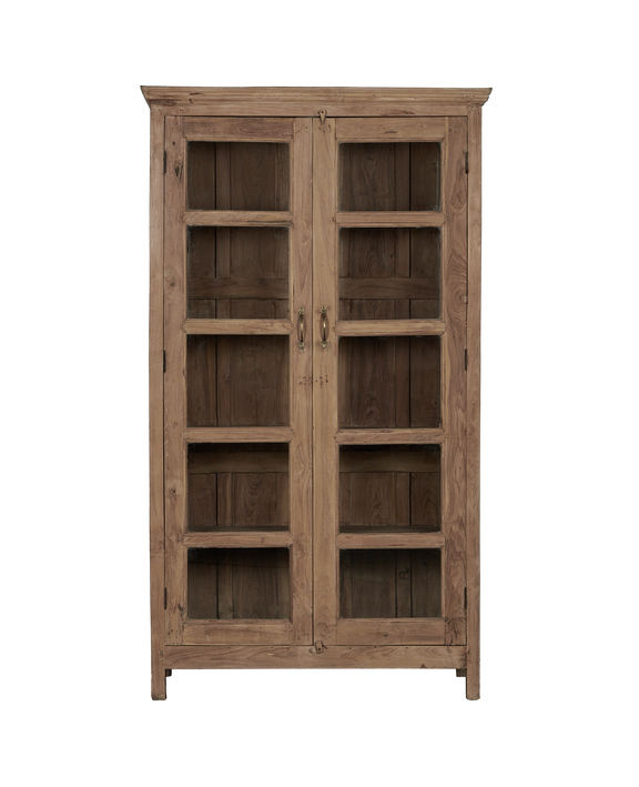 Wood Cabinet - Bleached