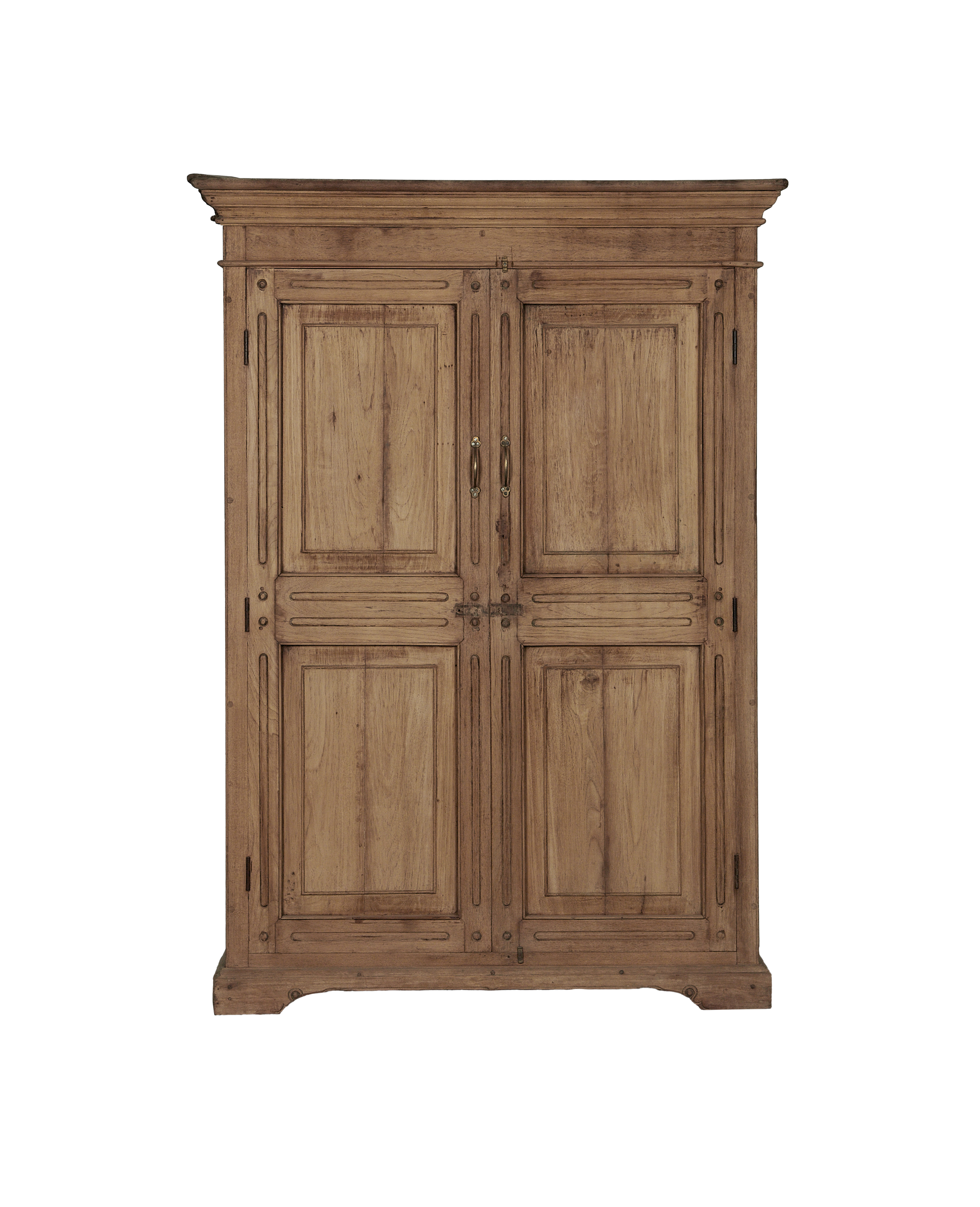 Vintage Wood Cabinet - Bleached from India made of Wood
