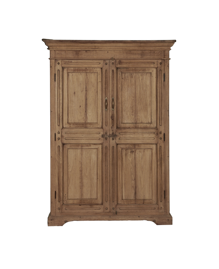 Wood Cabinet - Bleached