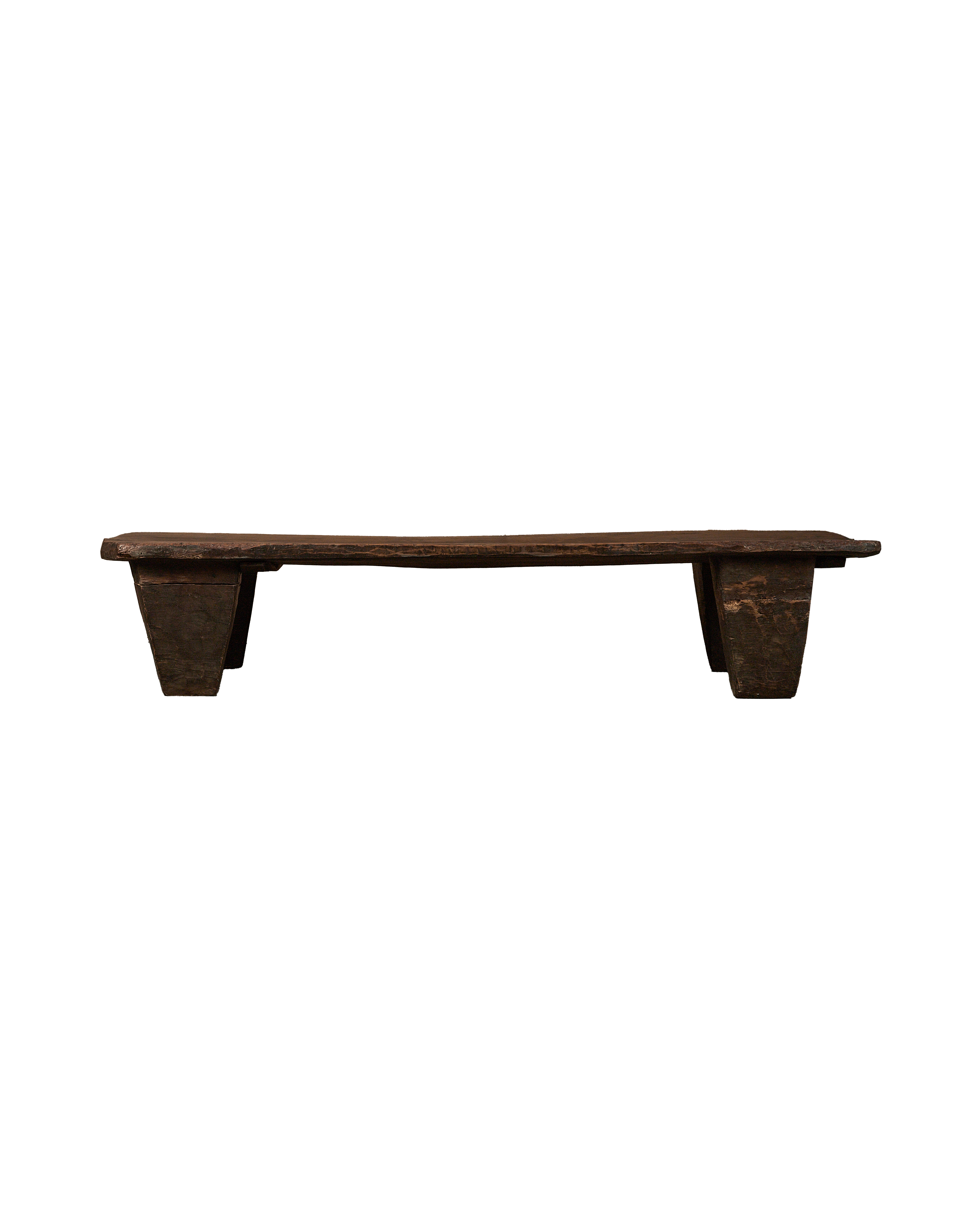 Antique Nagaland Coffee Table from India made of Wood