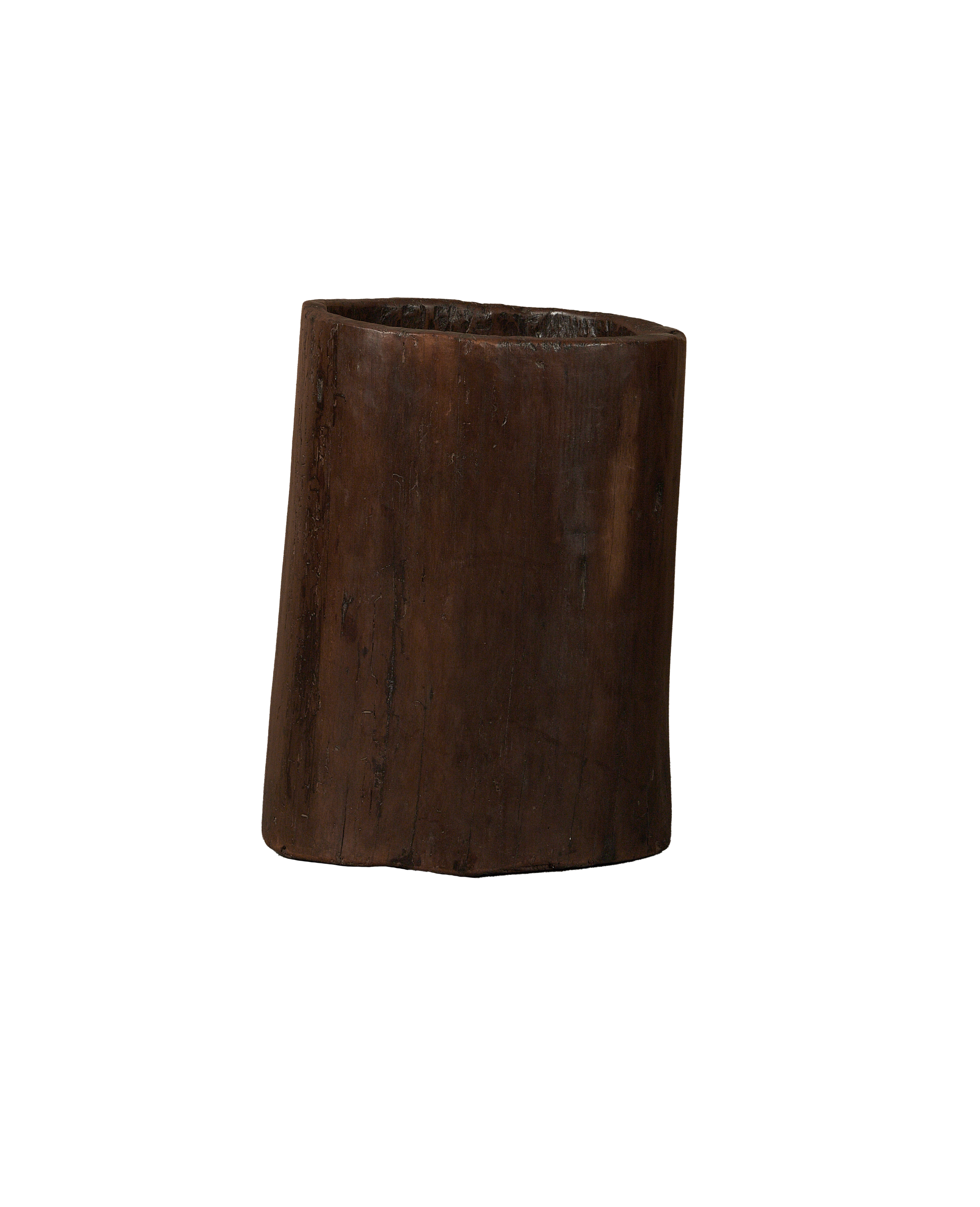 Antique Nagaland Planter from India made of Wood