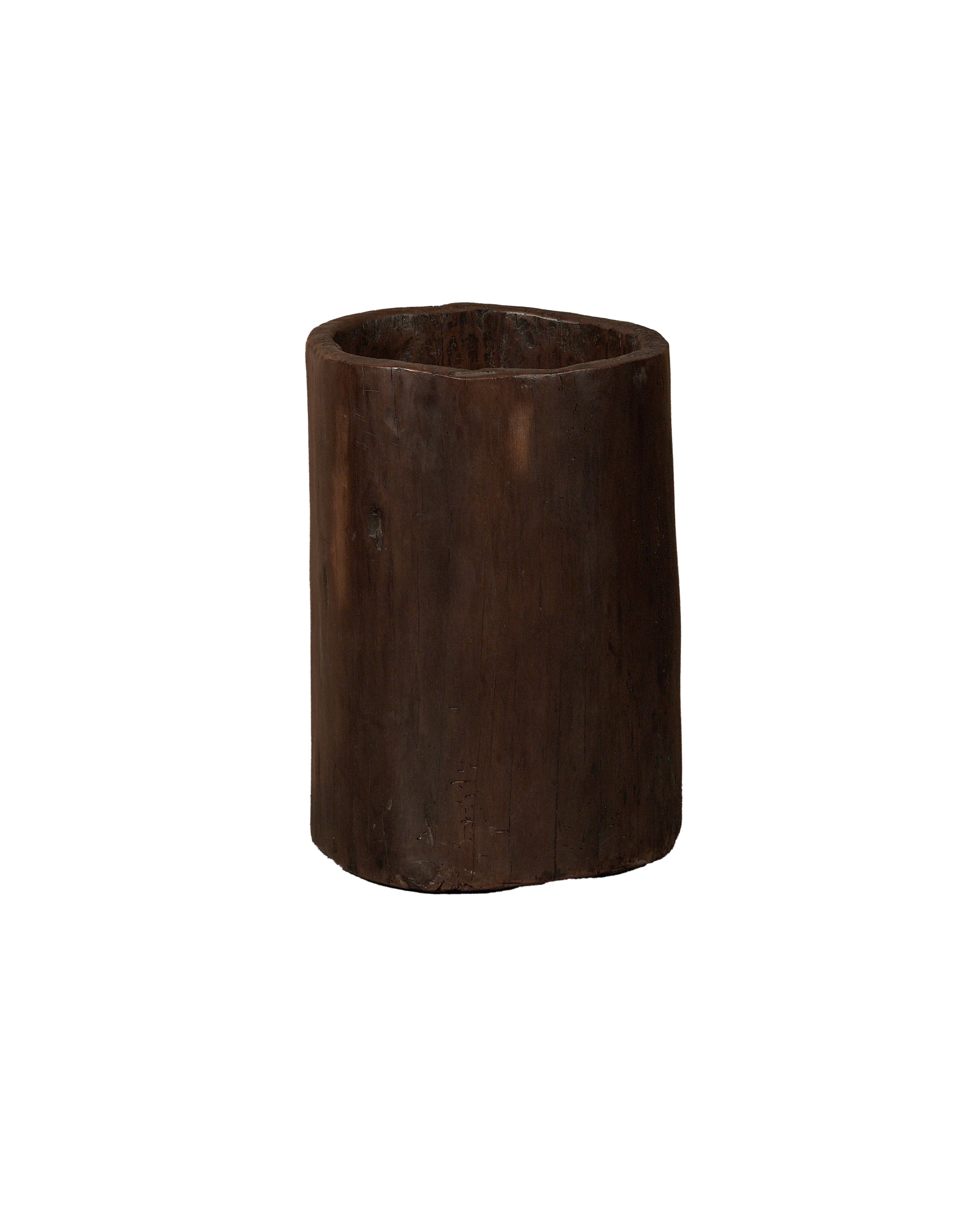Antique Nagaland Planter from India made of Wood