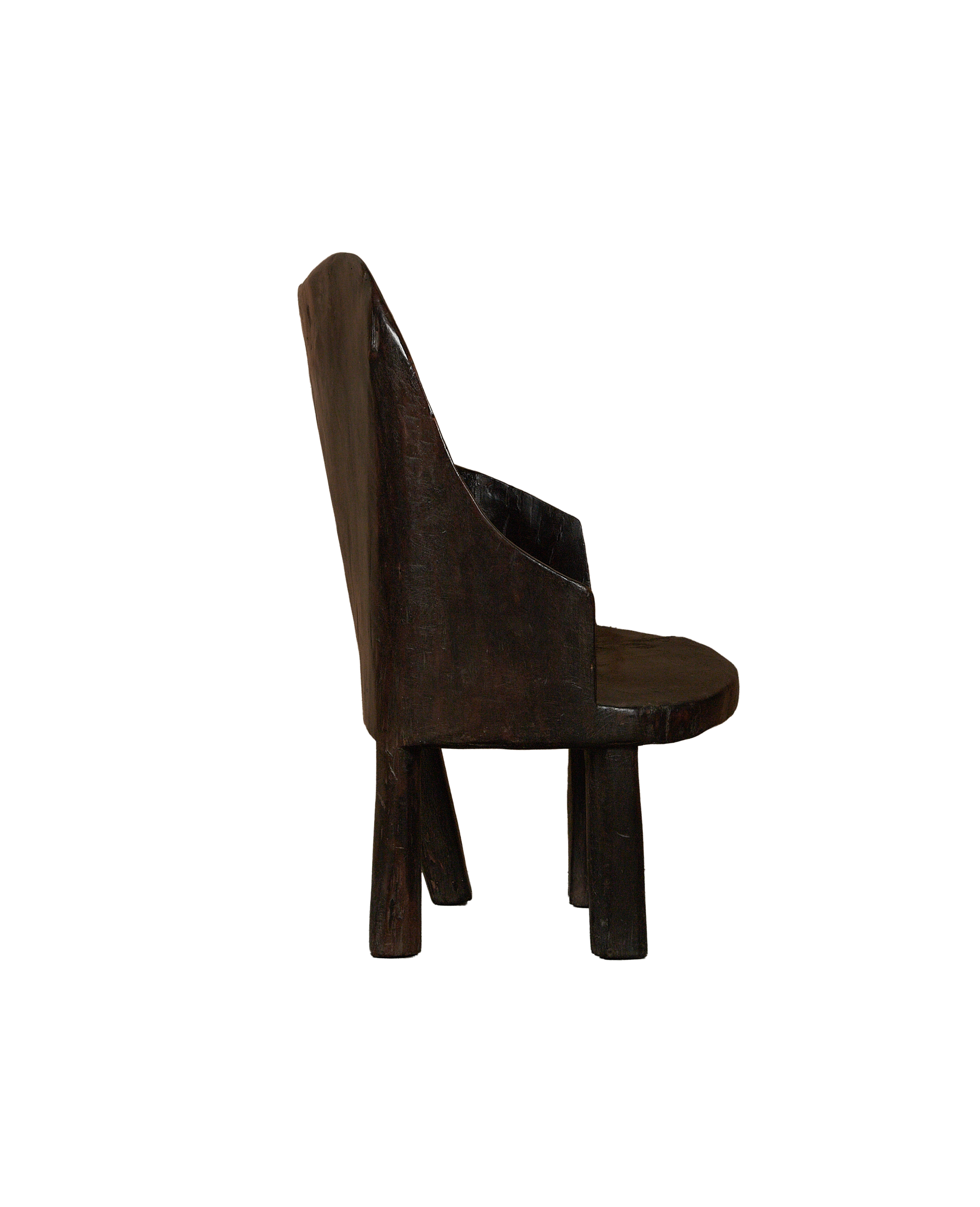 Antique Nagaland Chair from India made of Wood