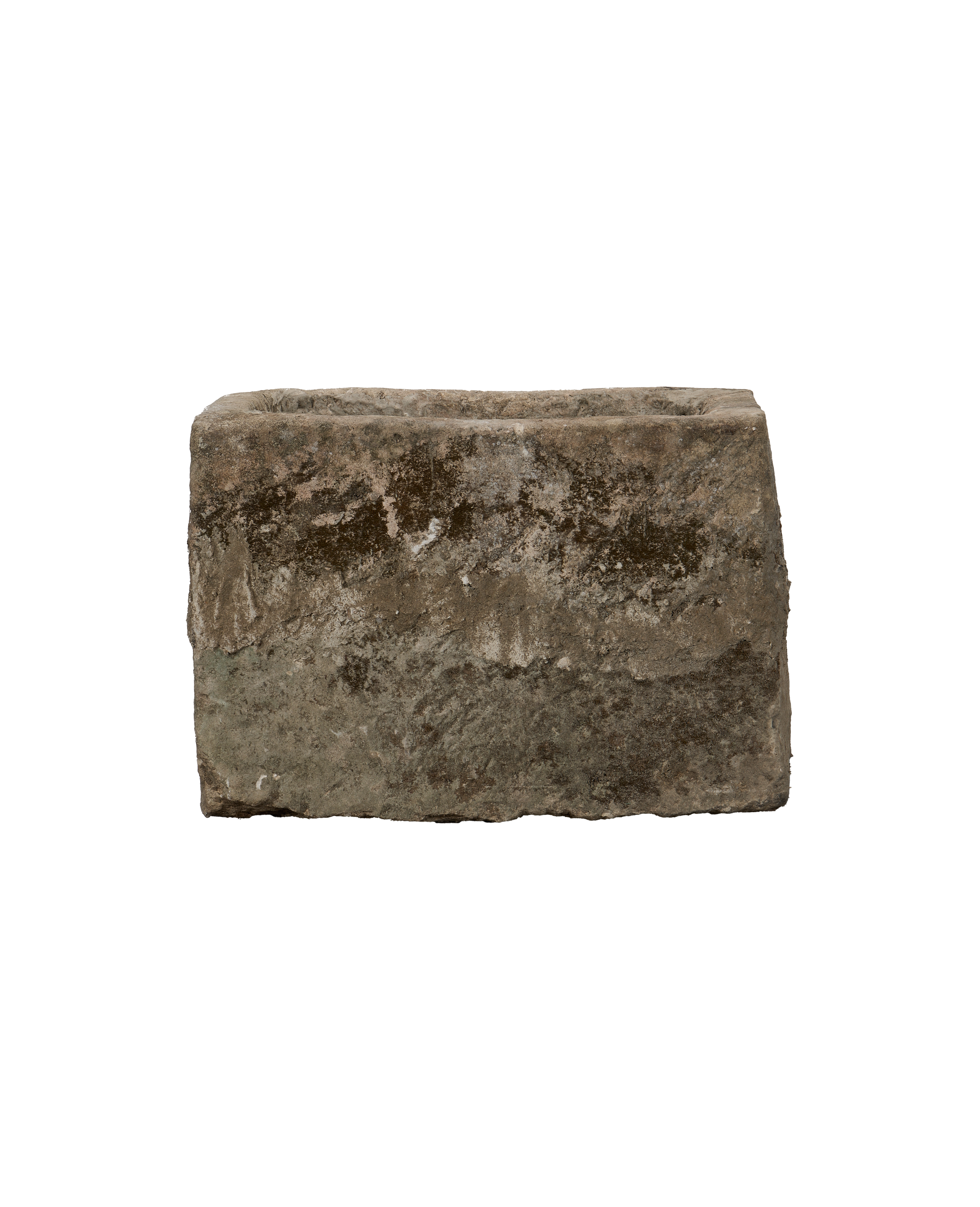 Vintage Limestone Trough - Rectangle from Indonesia - Planters, Fountains, & Water Features