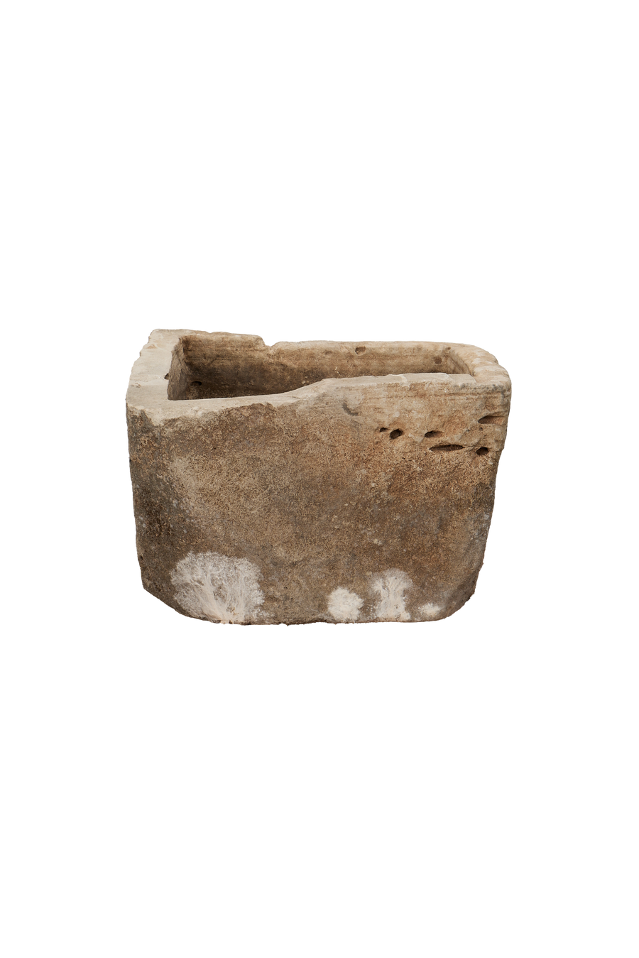 Vintage Limestone Trough - Rectangle from Indonesia - Planters, Fountains, & Water Features
