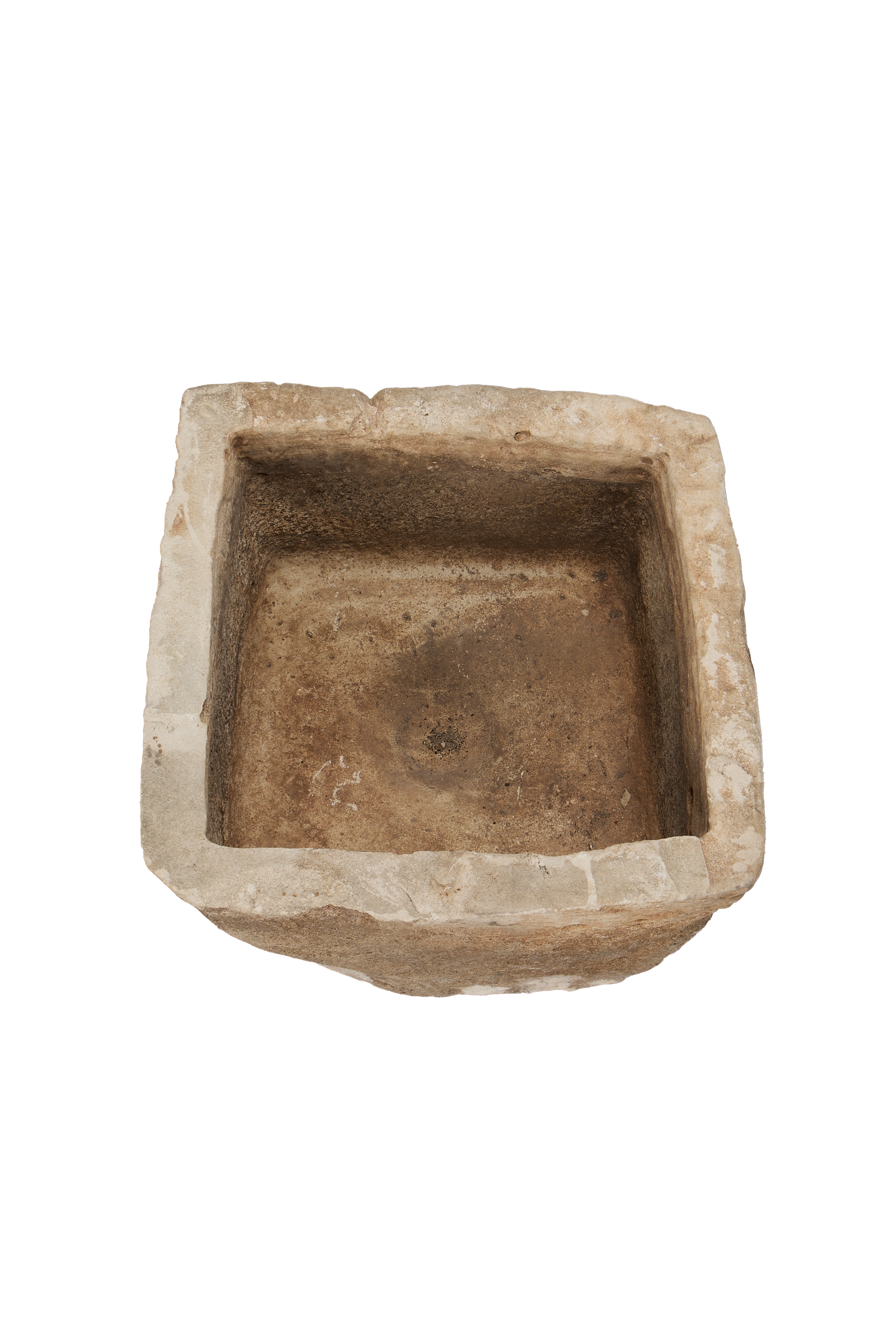 Vintage Limestone Trough - Rectangle from Indonesia - Planters, Fountains, & Water Features