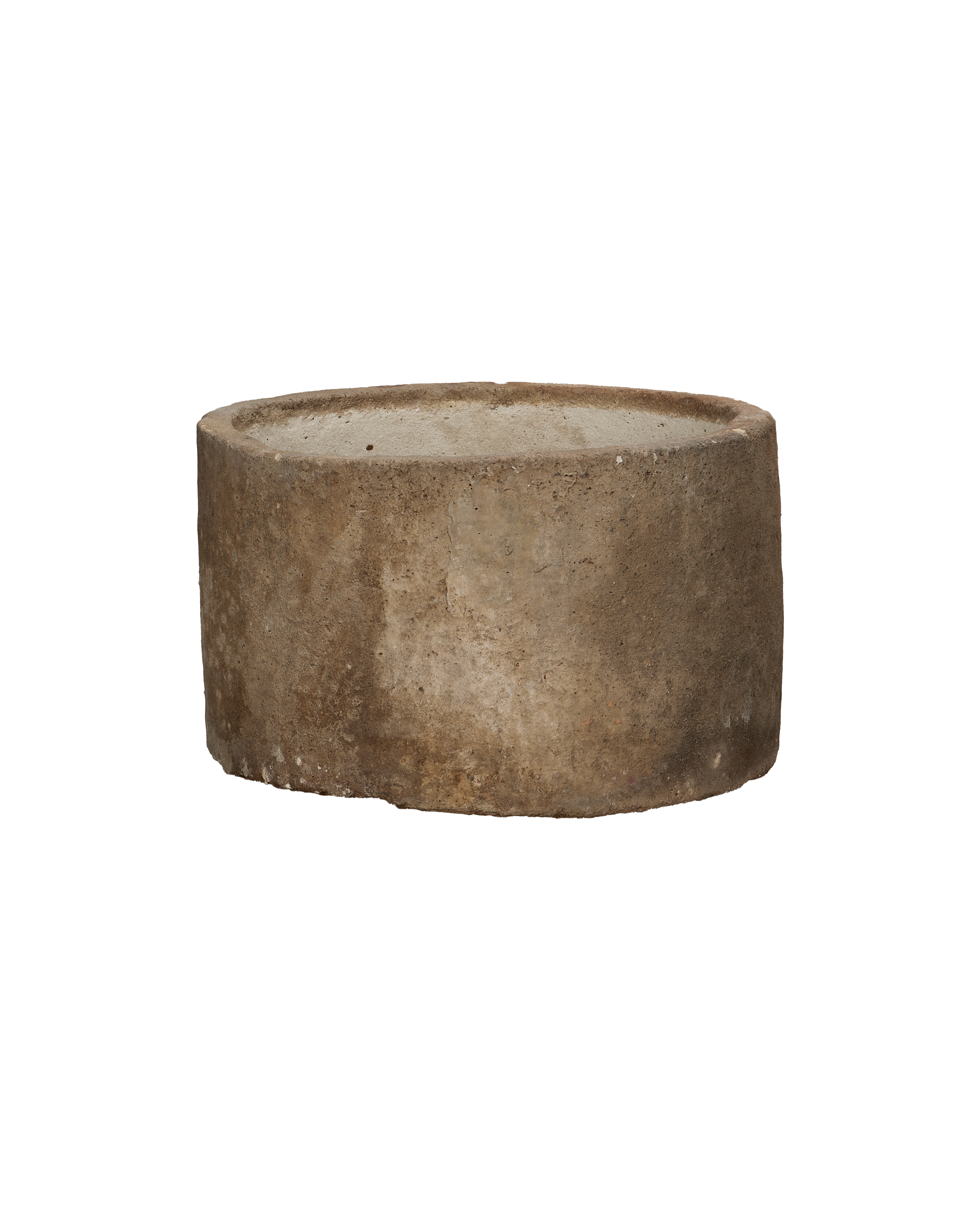 Vintage Limestone Trough - Round from Indonesia - Planters, Fountains, & Water Features
