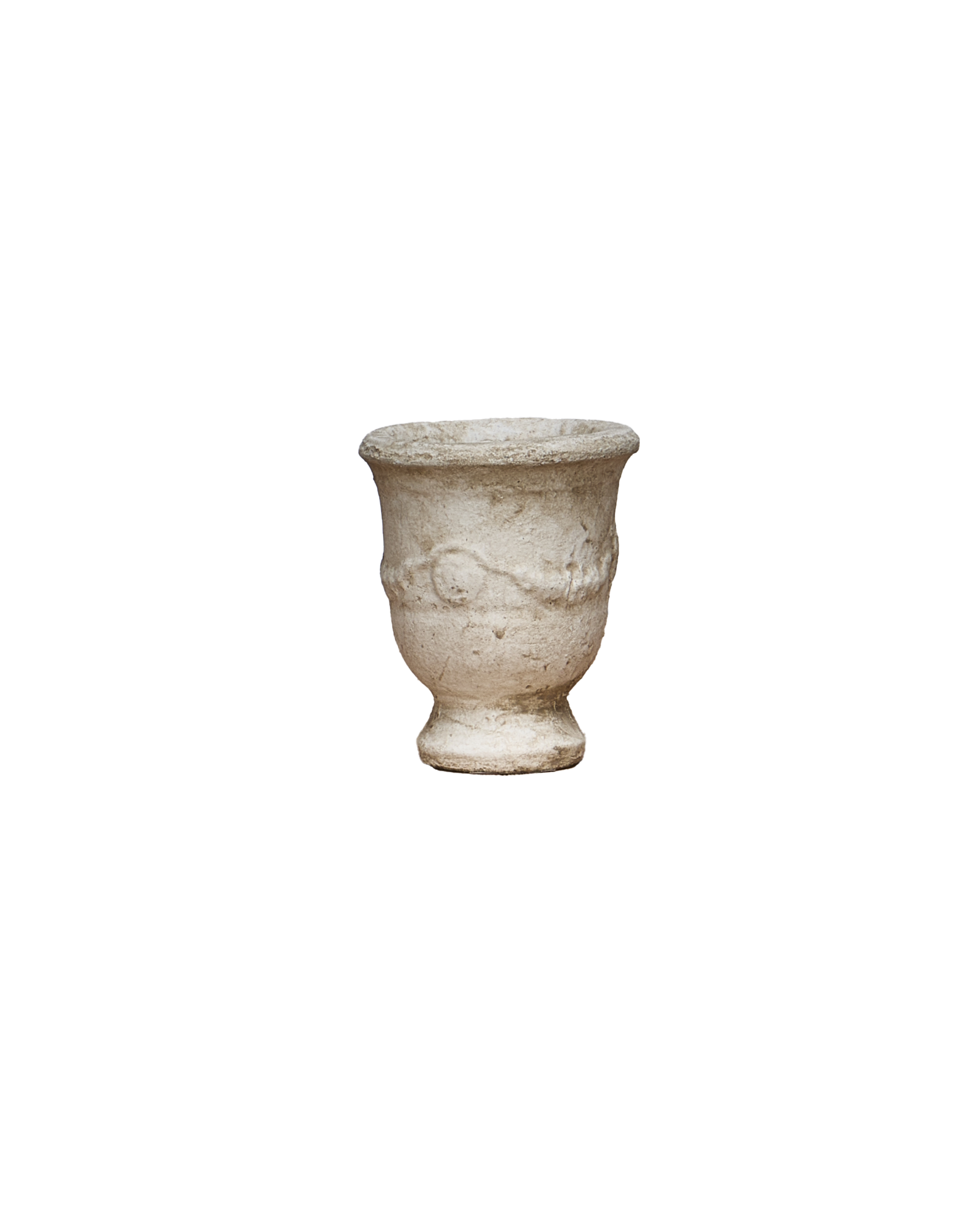 Reproduction Cast Mini Anduze Jar from Domestic made of Cement