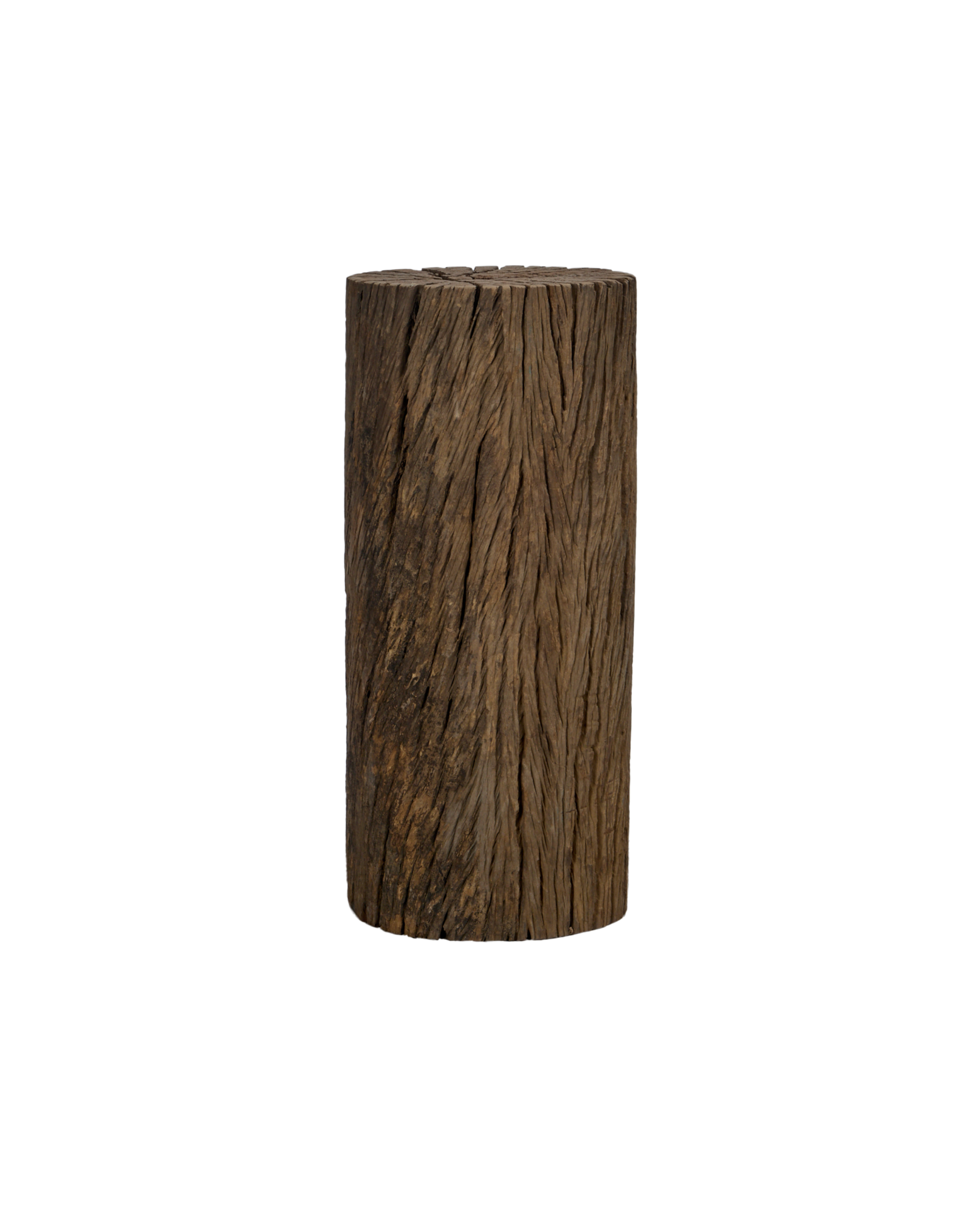 Wood Pedestal - Round