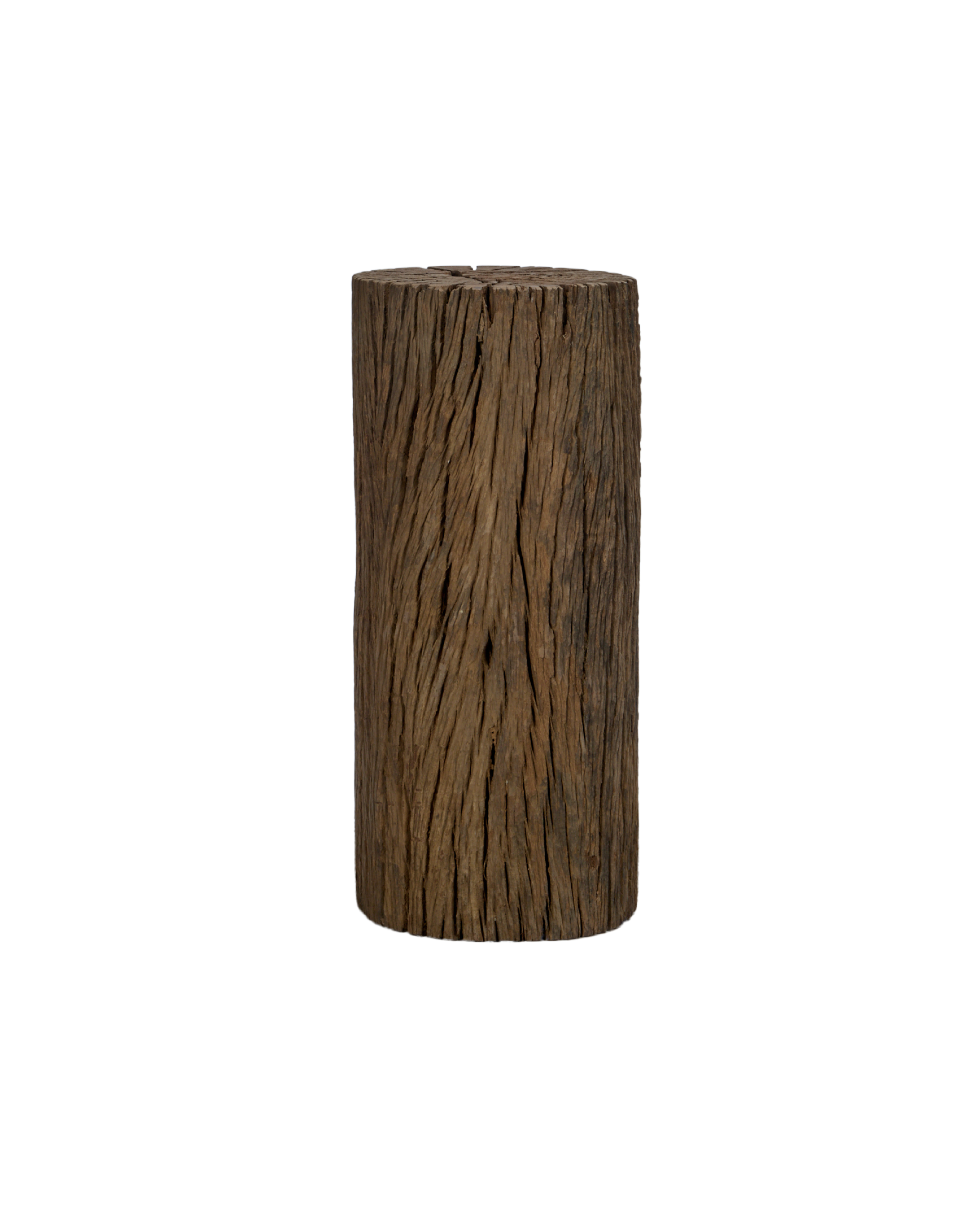 Wood Pedestal - Round