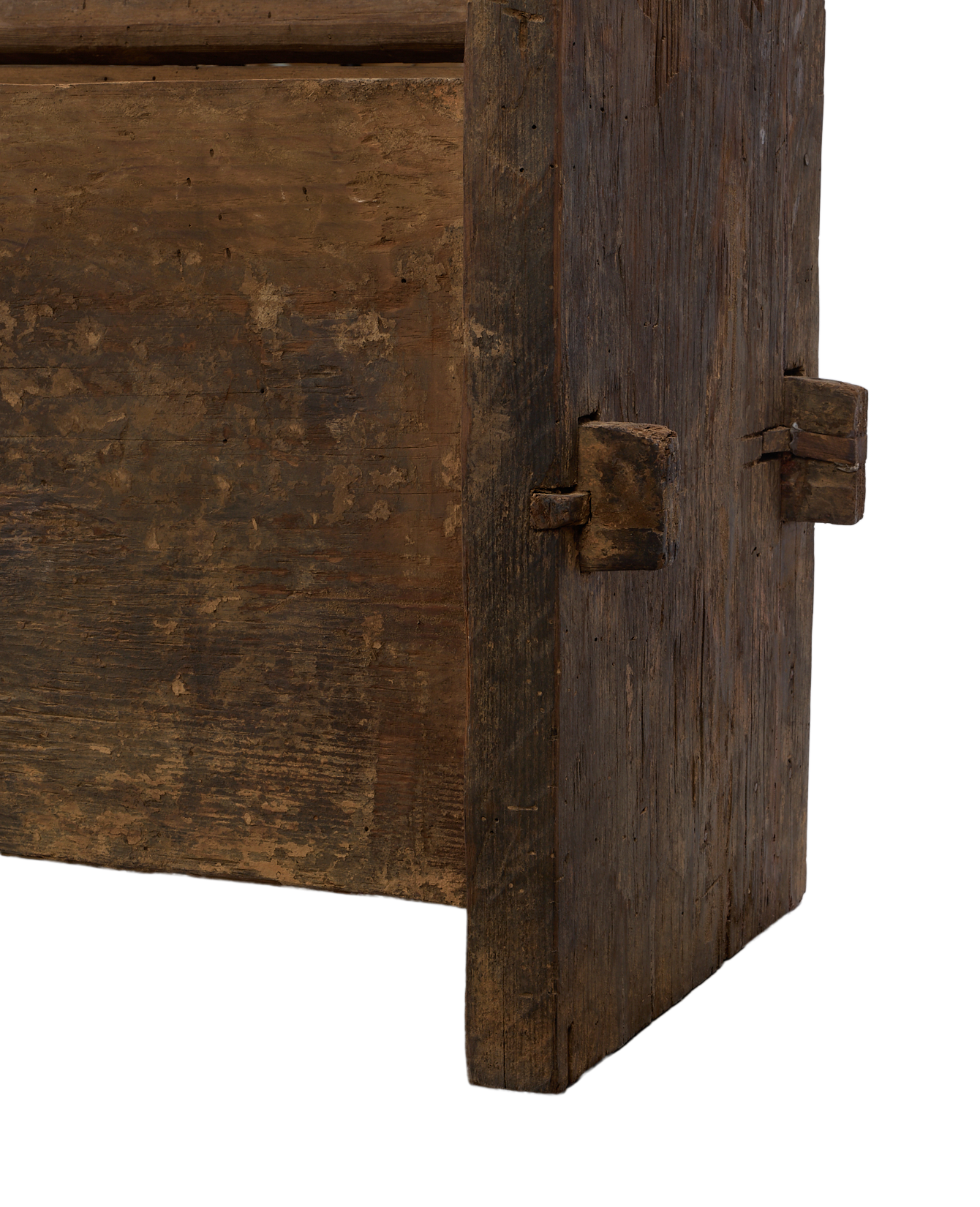 Vintage Himachal Chest from India made of Wood