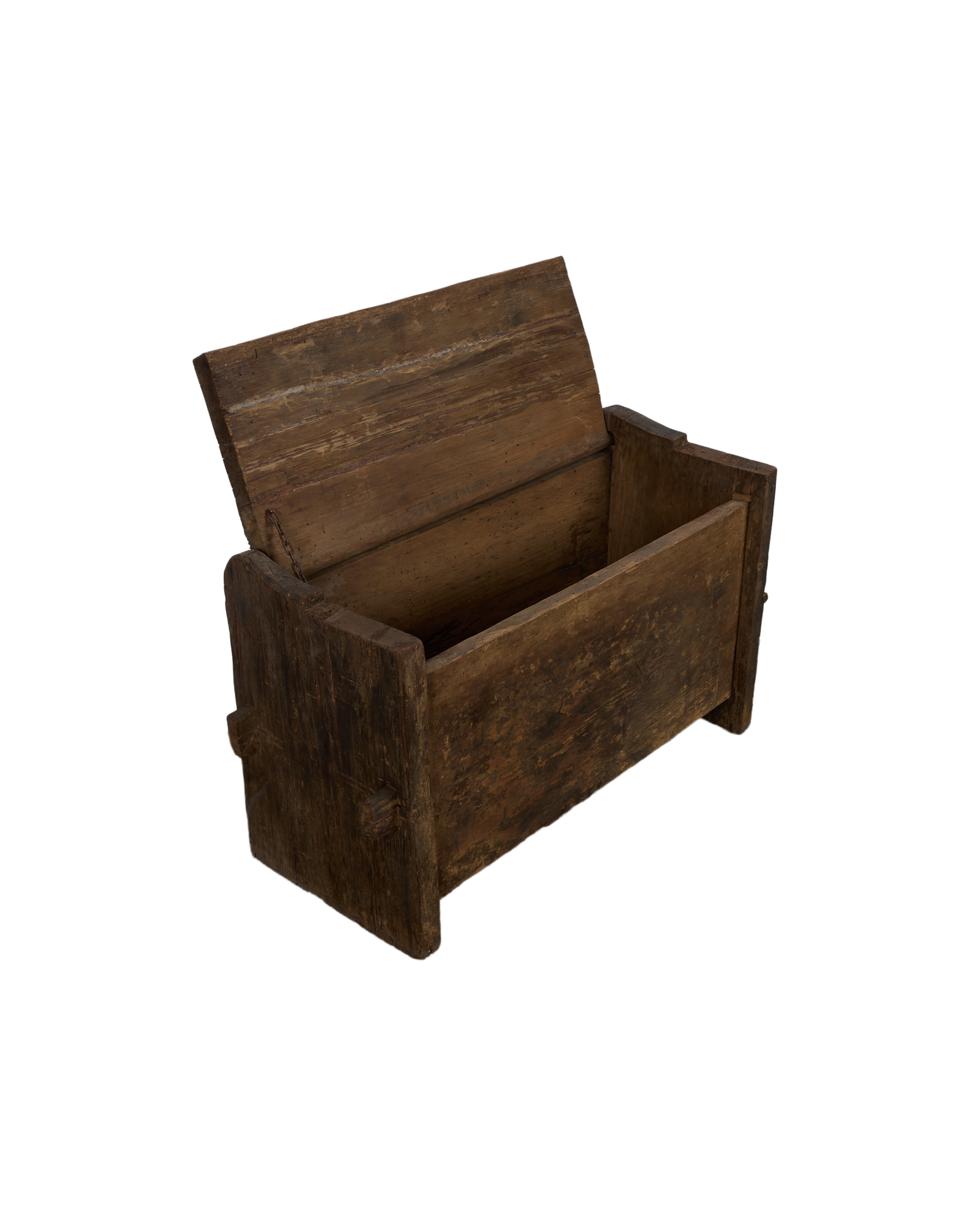 Vintage Himachal Chest from India made of Wood