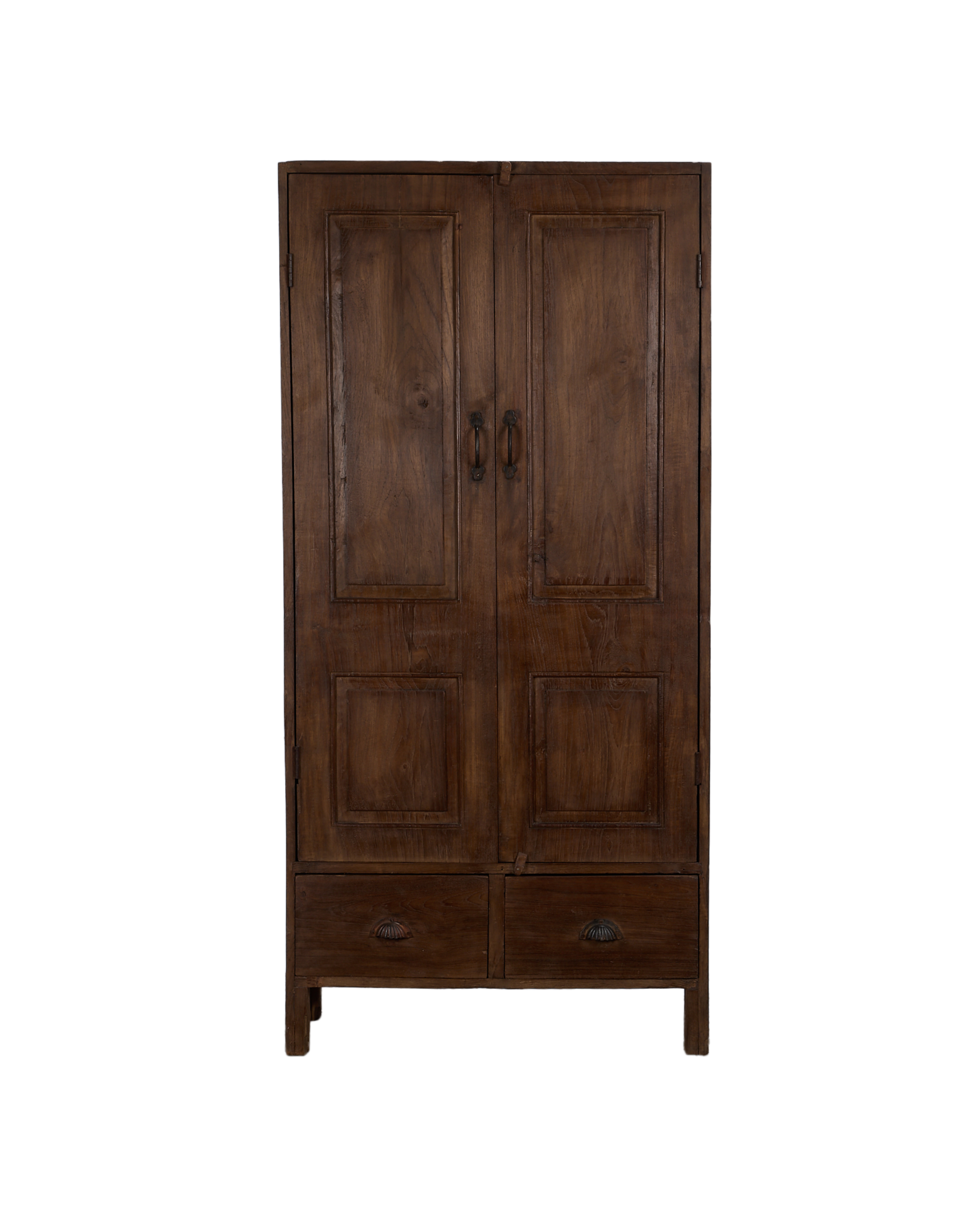 Vintage Wood Cabinet - Natural from India made of Wood