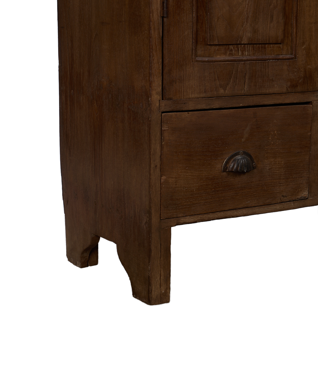 Vintage Wood Cabinet - Natural from India made of Wood
